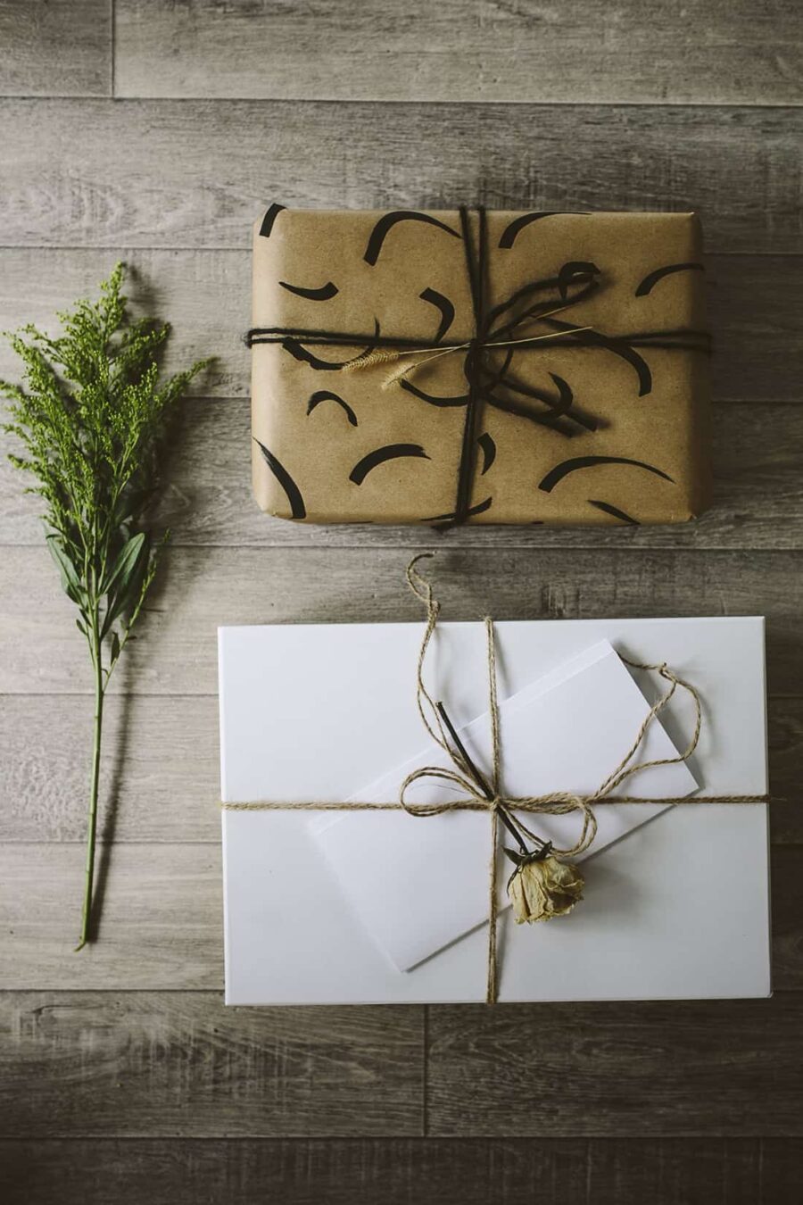 brown paper gift wrap