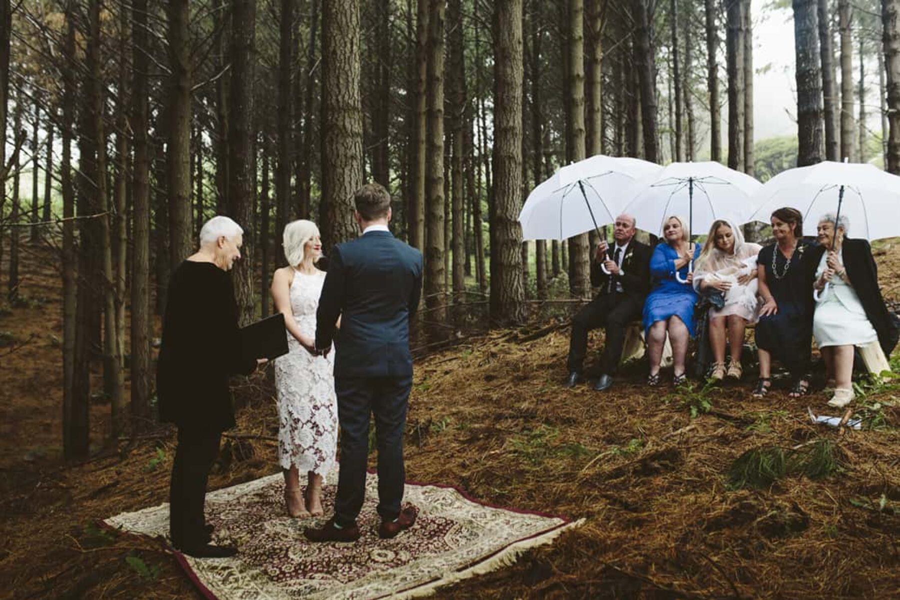 Raglan forest elopement - photography by Ruth Gilmour