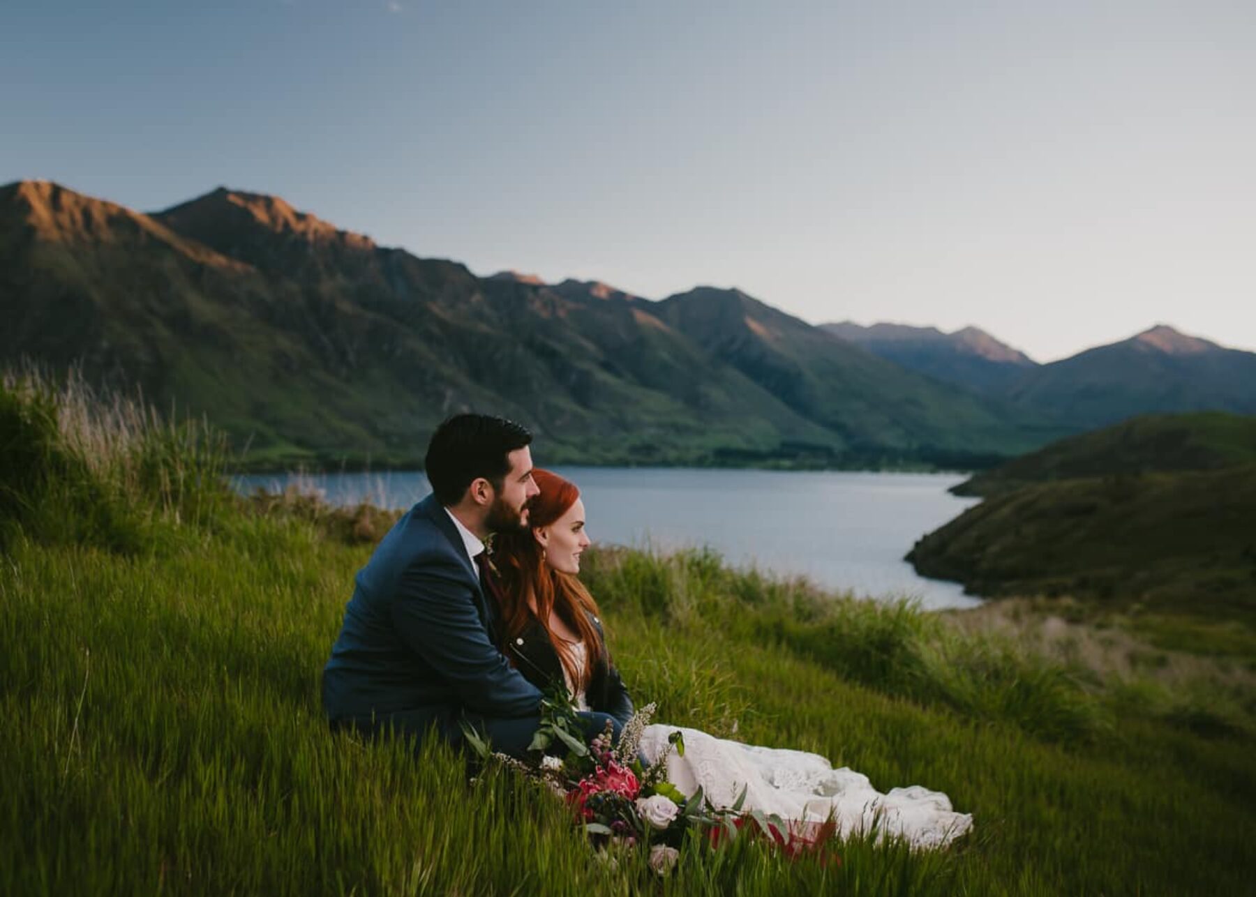 Majestic Lake Wanaka wedding by Bonnie Jenkins Photography