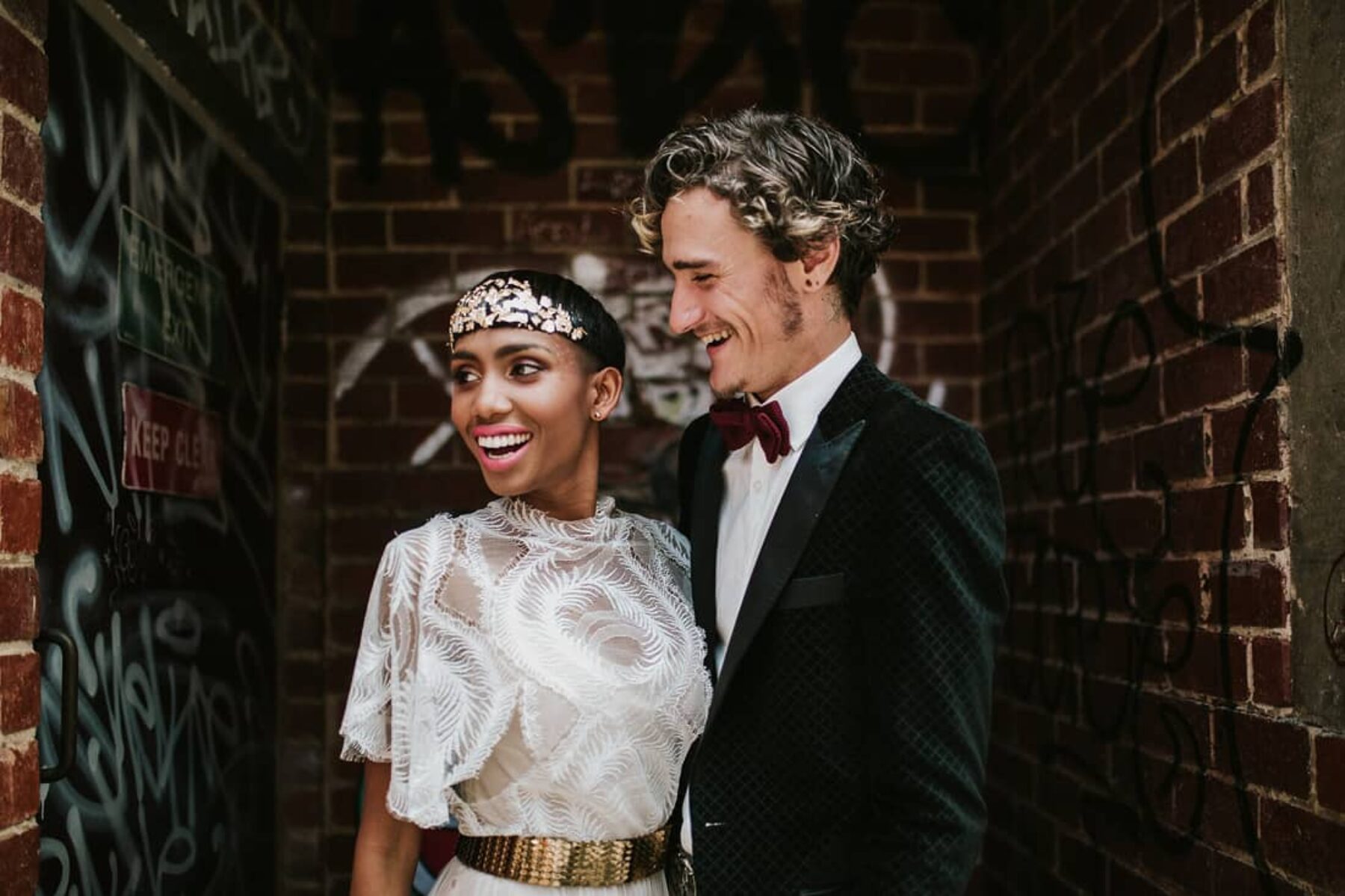 vitage/industrial wedding inspiration