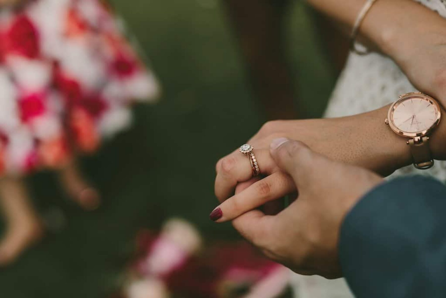 rosette engagement ring
