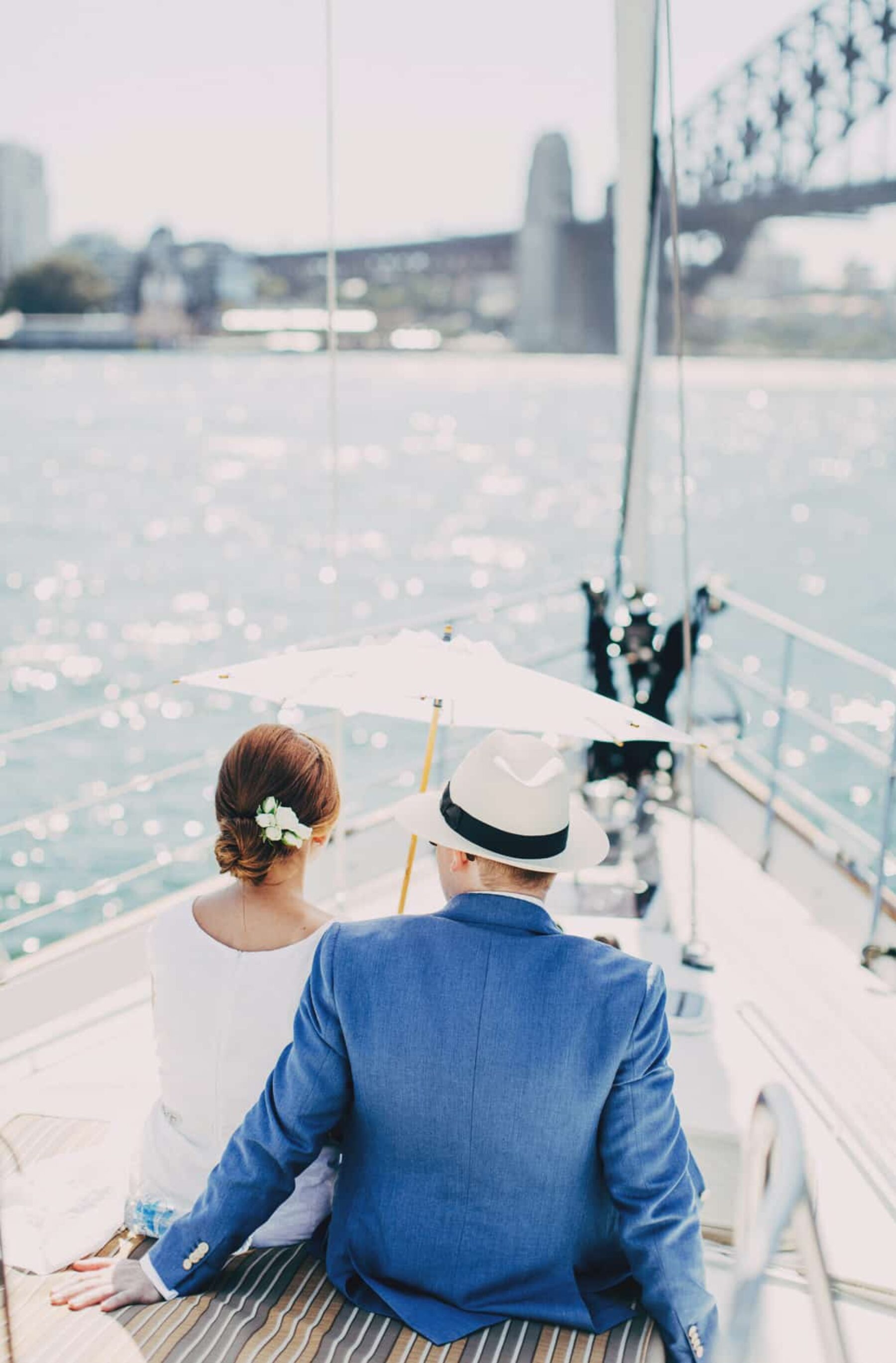 Sydney Harbour yacht wedding