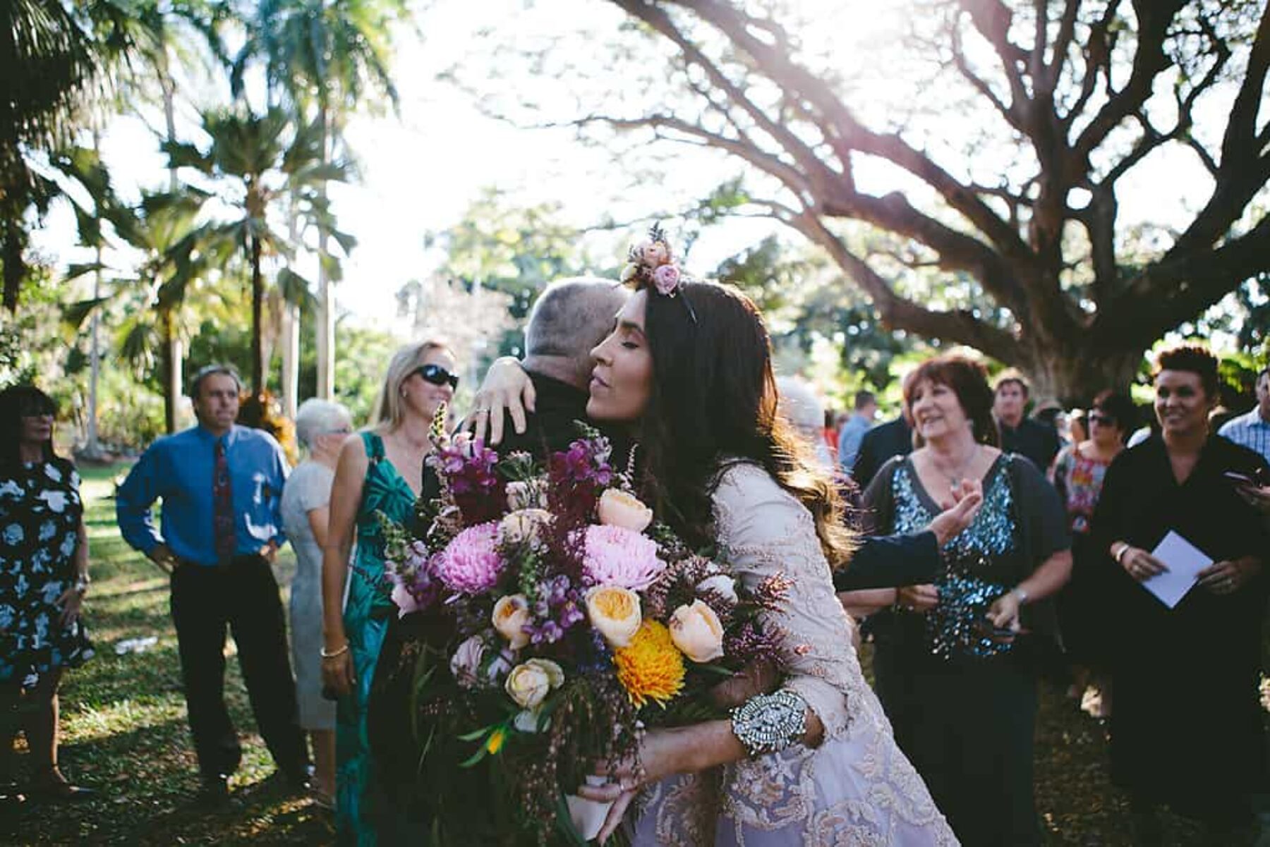Botanical Townsville wedding in Queens Gardens