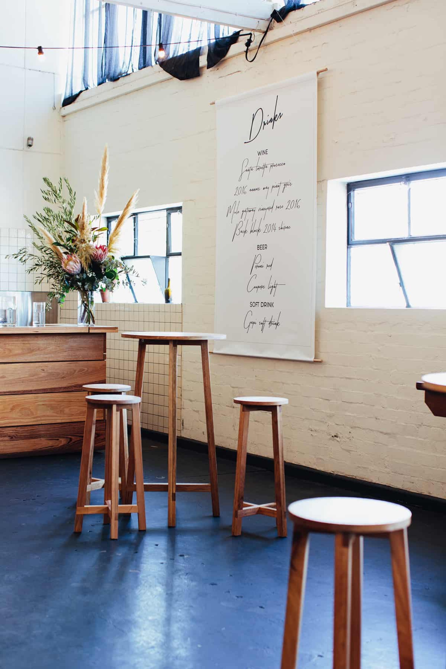 edgy Melbourne wedding at Gather & Tailor