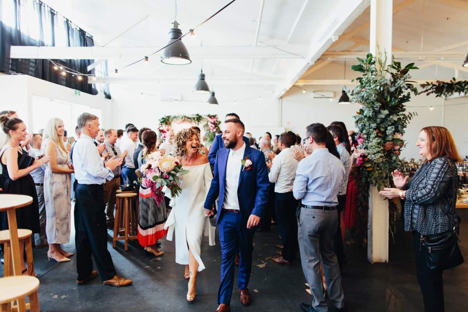 edgy Melbourne wedding at Gather & Tailor