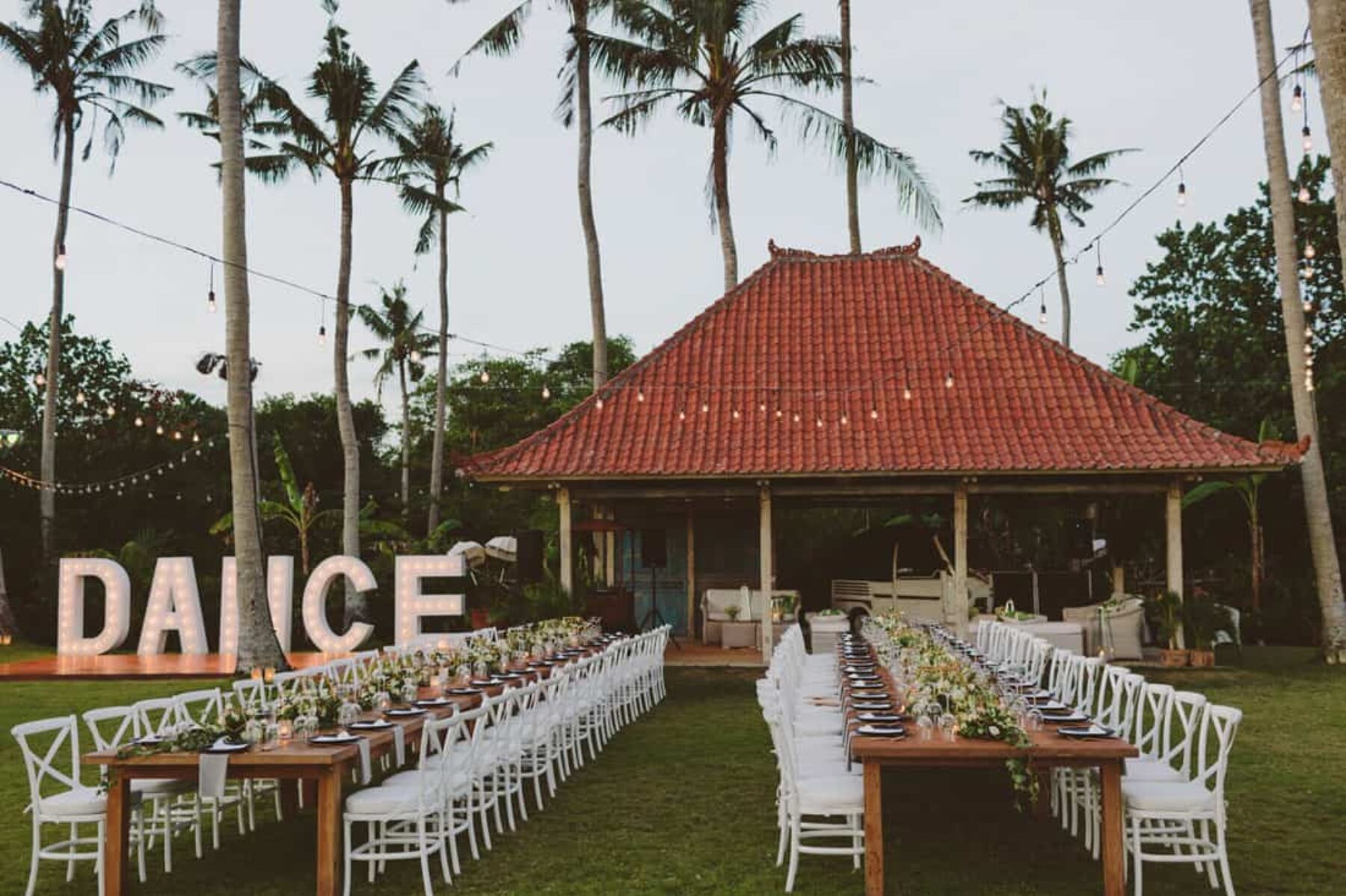 Beachside villa wedding in Seminyak, Bali