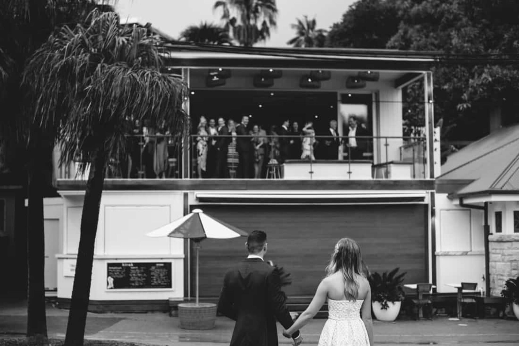 Moody Sydney wedding at The Boathouse Shelly Beach - Damien Milan Photography