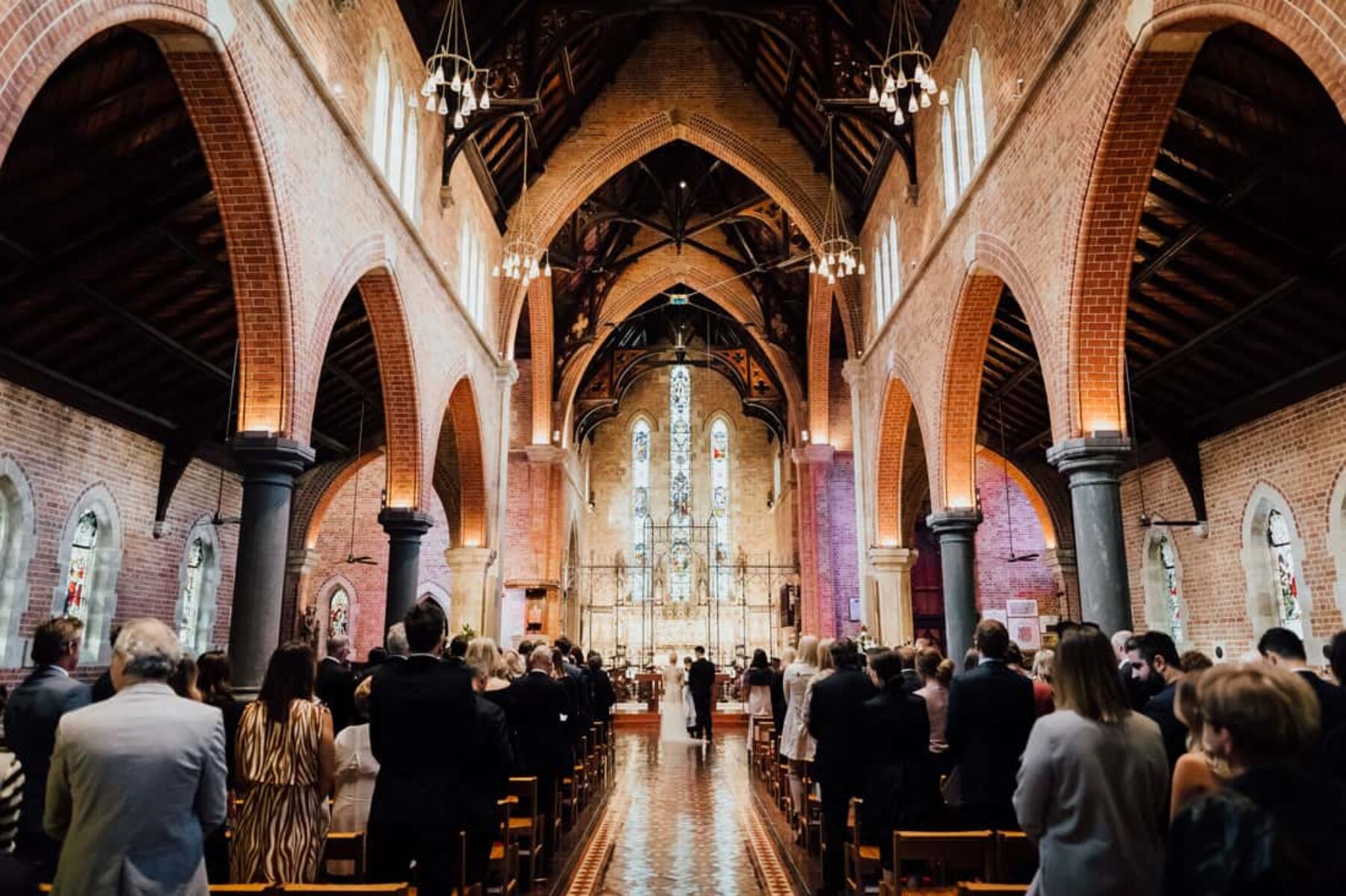Perth wedding St Georges Cathedral by James Simmons Photography