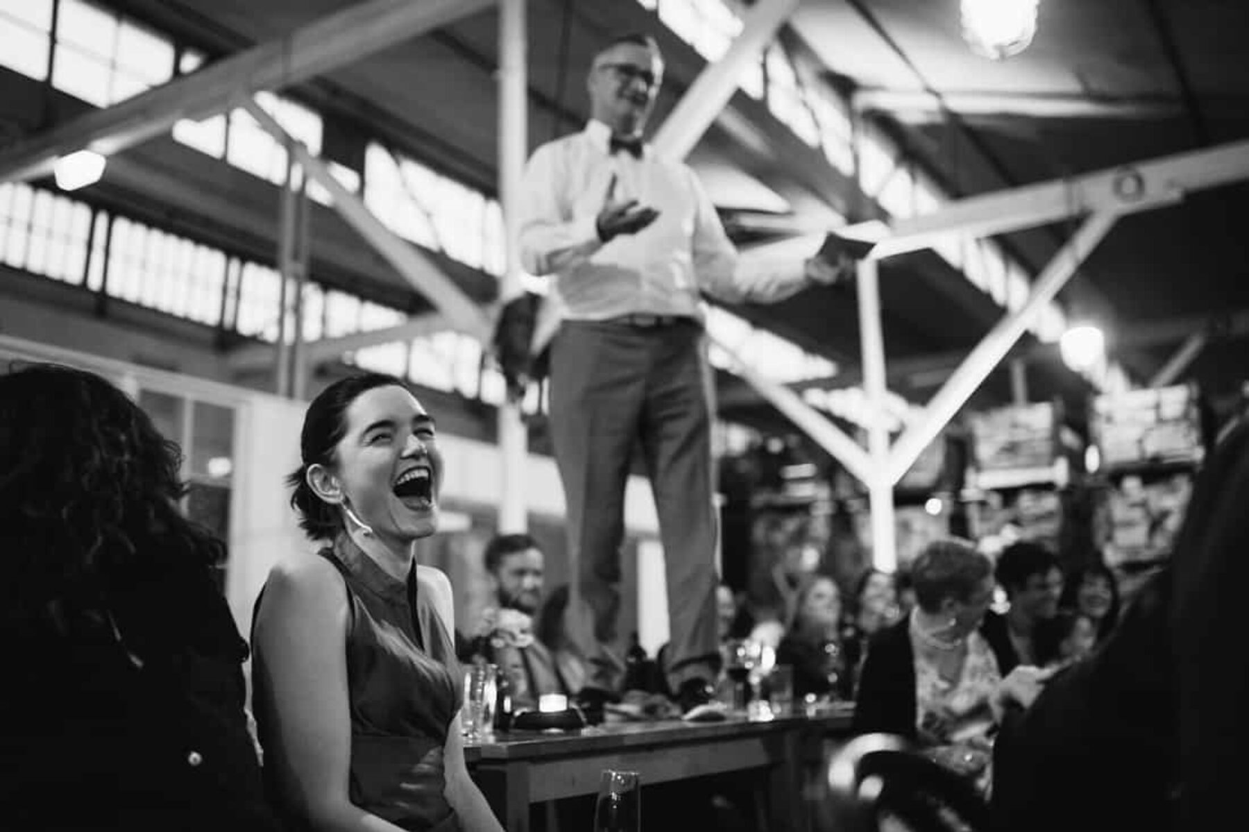 Industrial Melbourne wedding at Laurens Hall - Pierre Curry Photography