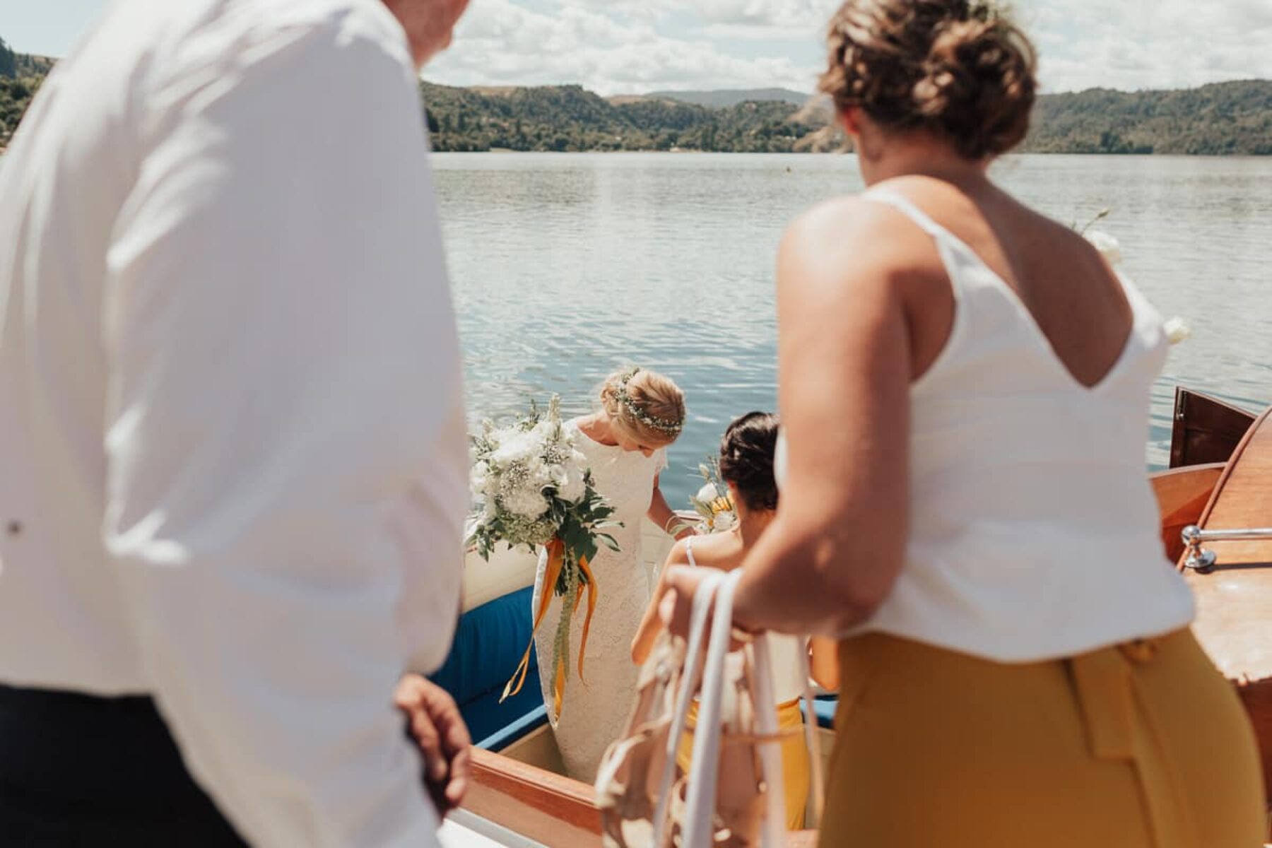 Tipi wedding at Lake Tarawera, Rotorua NZ