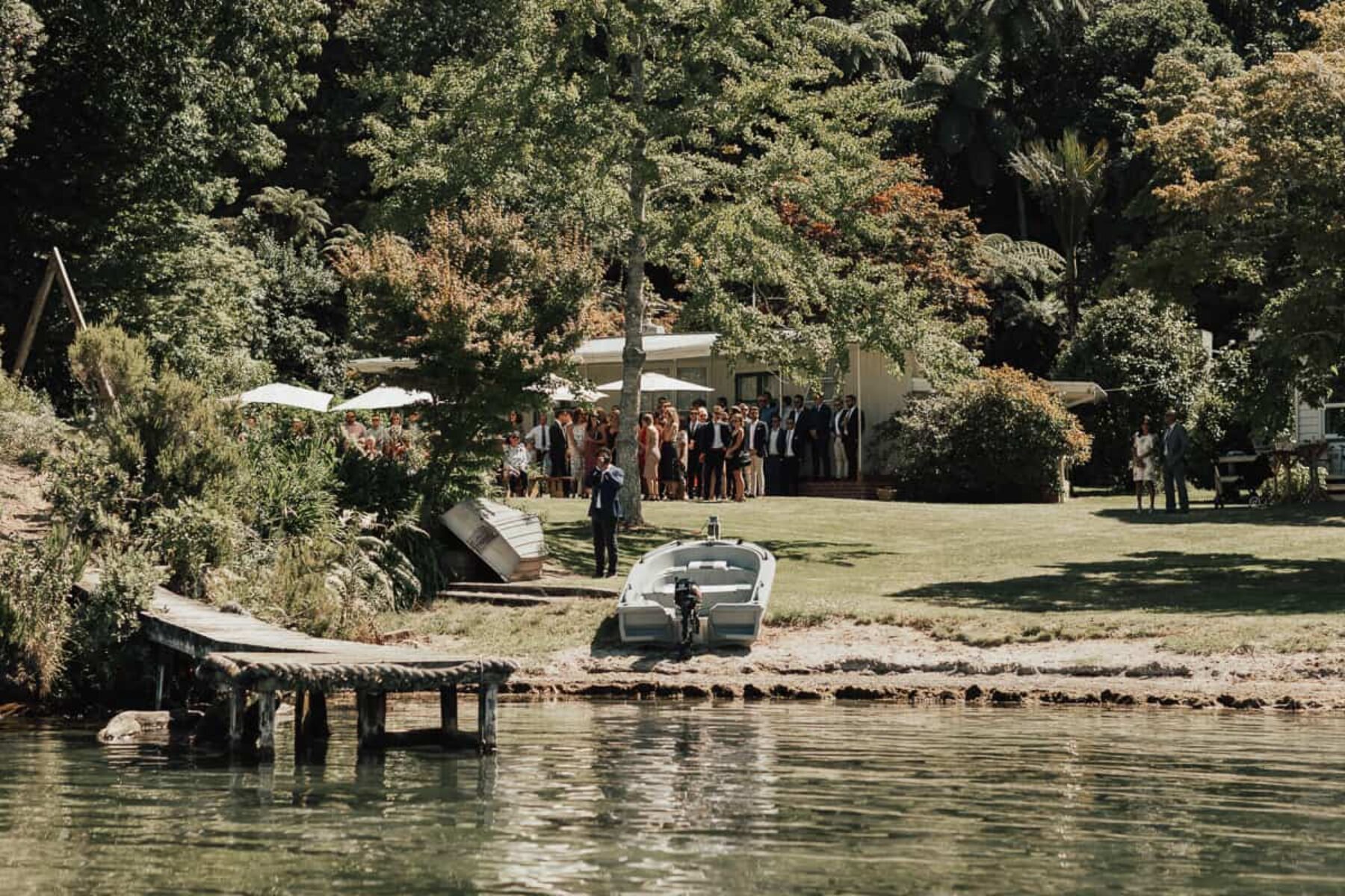 Tipi wedding at Lake Tarawera, Rotorua NZ