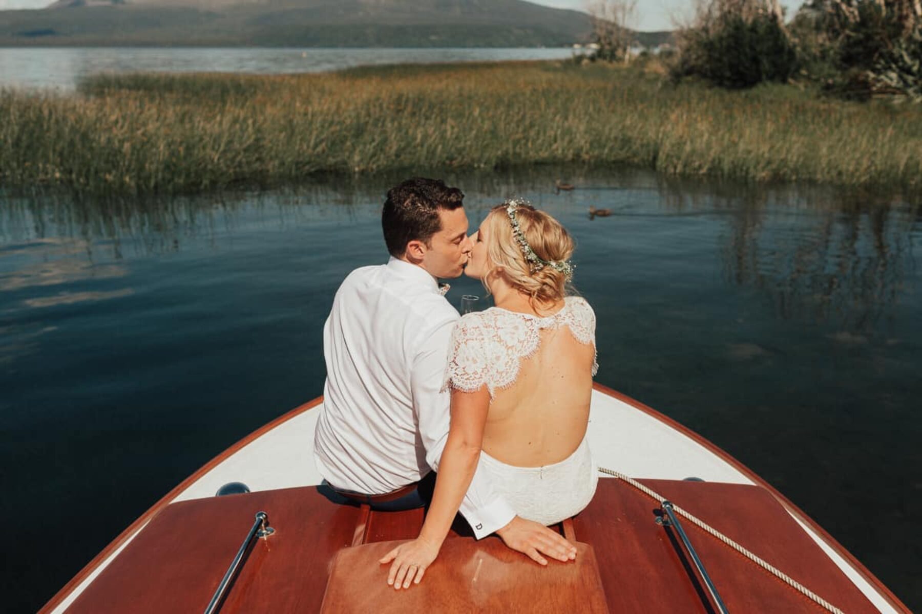 Tipi wedding at Lake Tarawera, Rotorua NZ