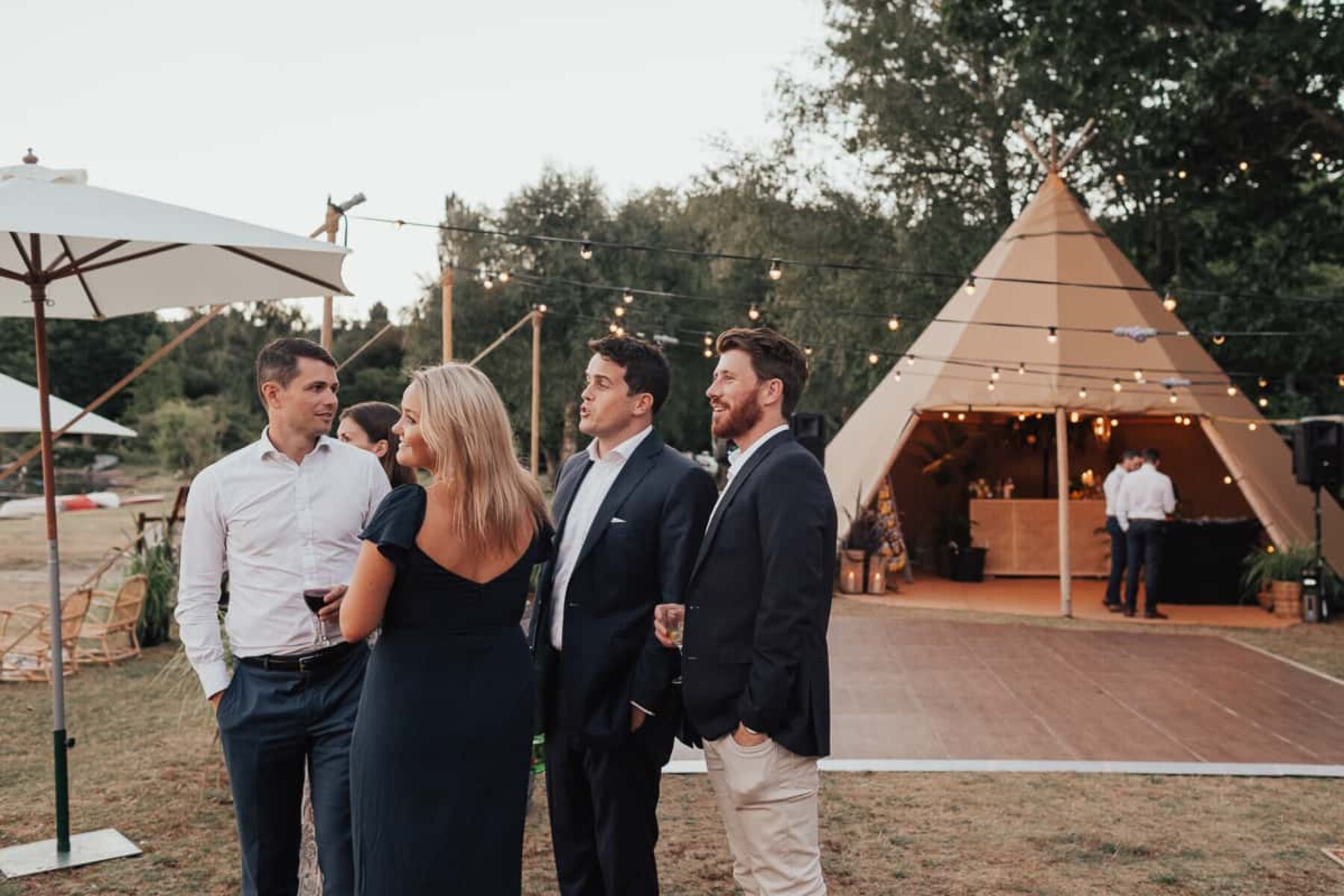 Tipi wedding at Lake Tarawera, Rotorua NZ