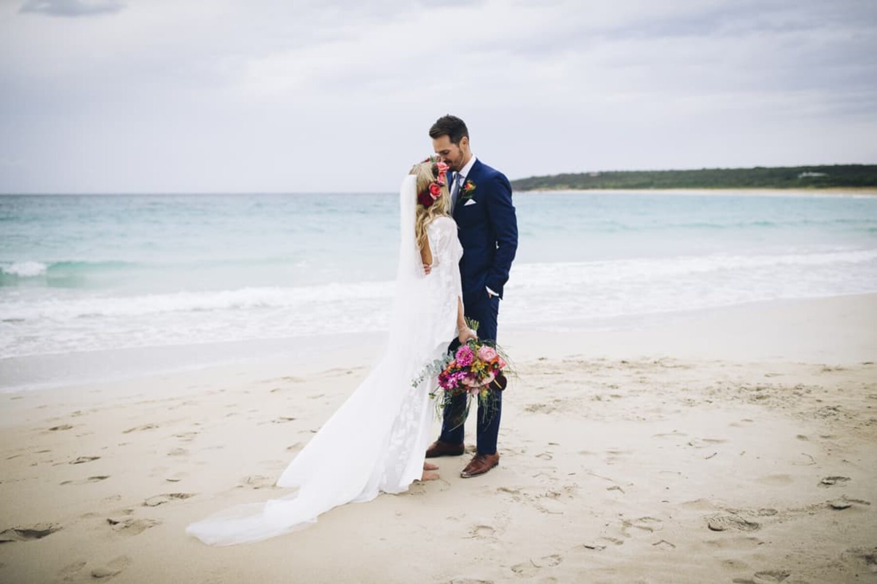 Margaret River beach wedding by Russell Ord Photography