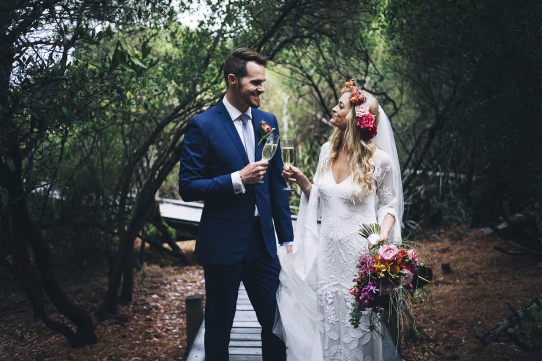 flower-filled Margaret River wedding by Russell Ord Photography