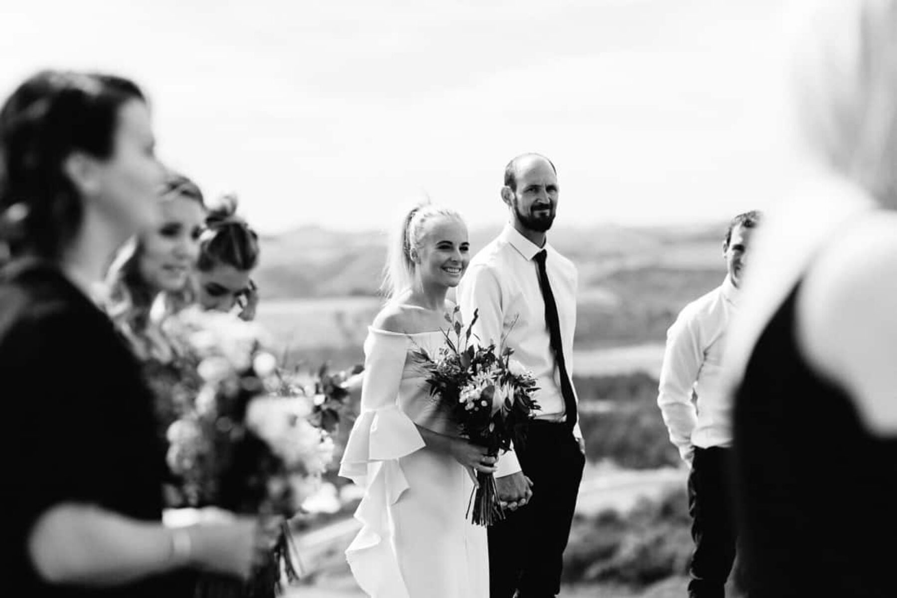 modern backyard wedding Lake Taupo New Zealand