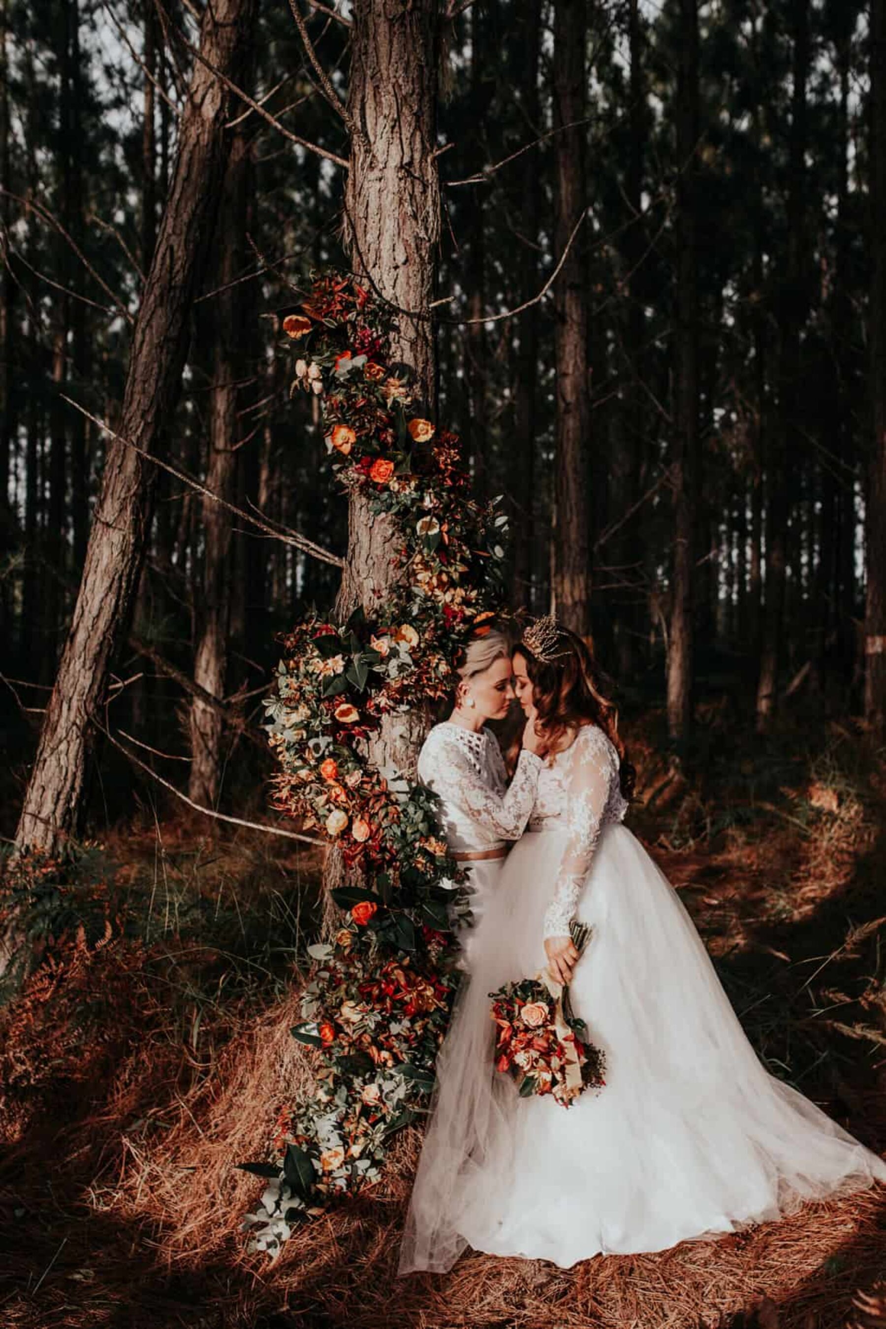  Love is Love Wild Whimsical Forest Wedding 