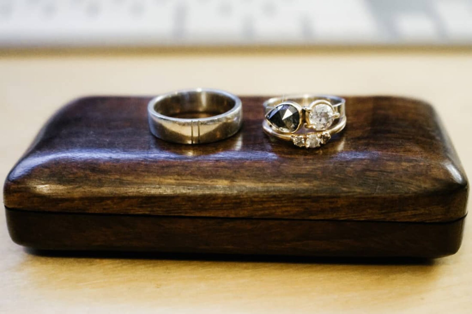 handmade engagement ring