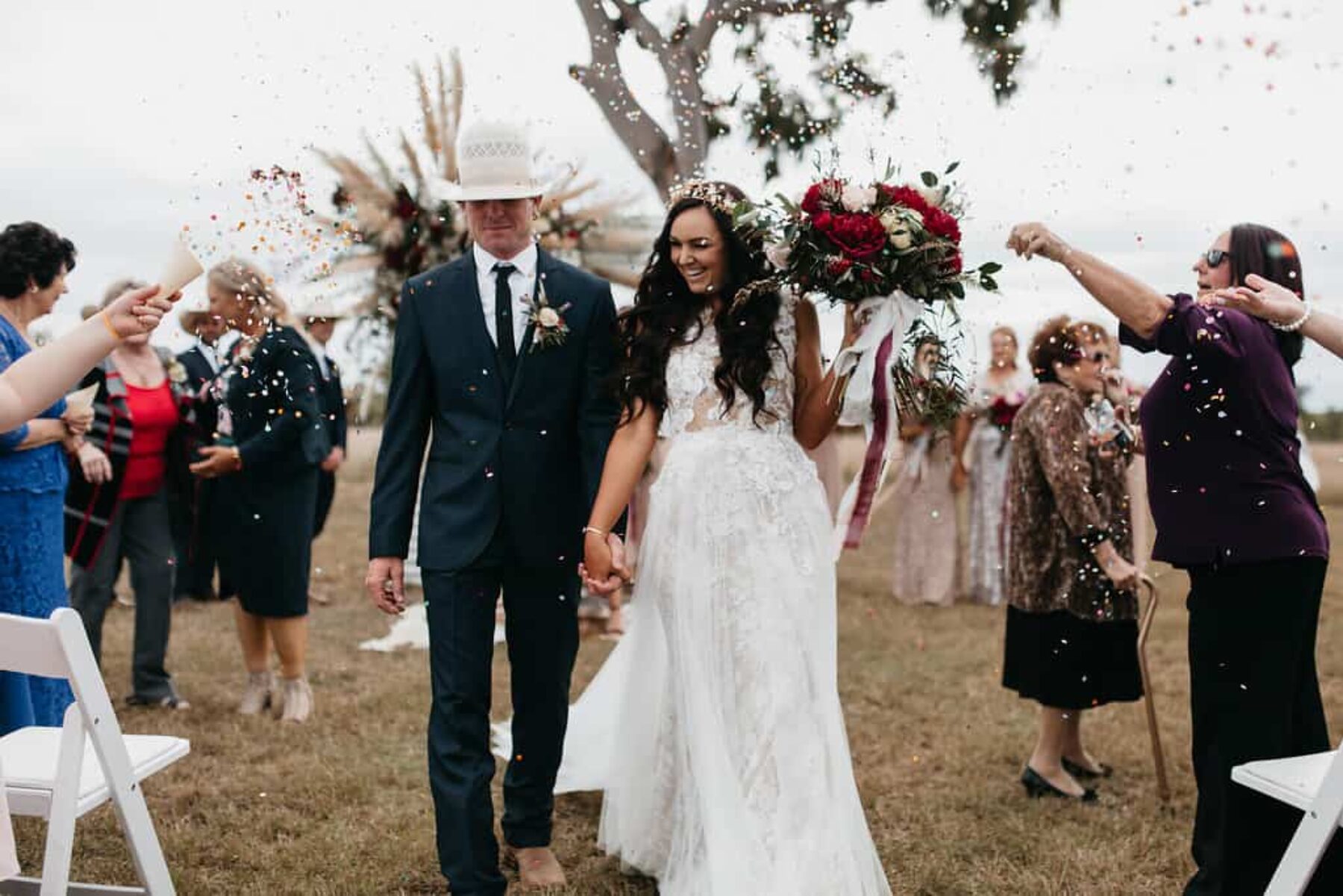 Glam cattle station wedding, Townsville QLD - Photography by SB Creative Co