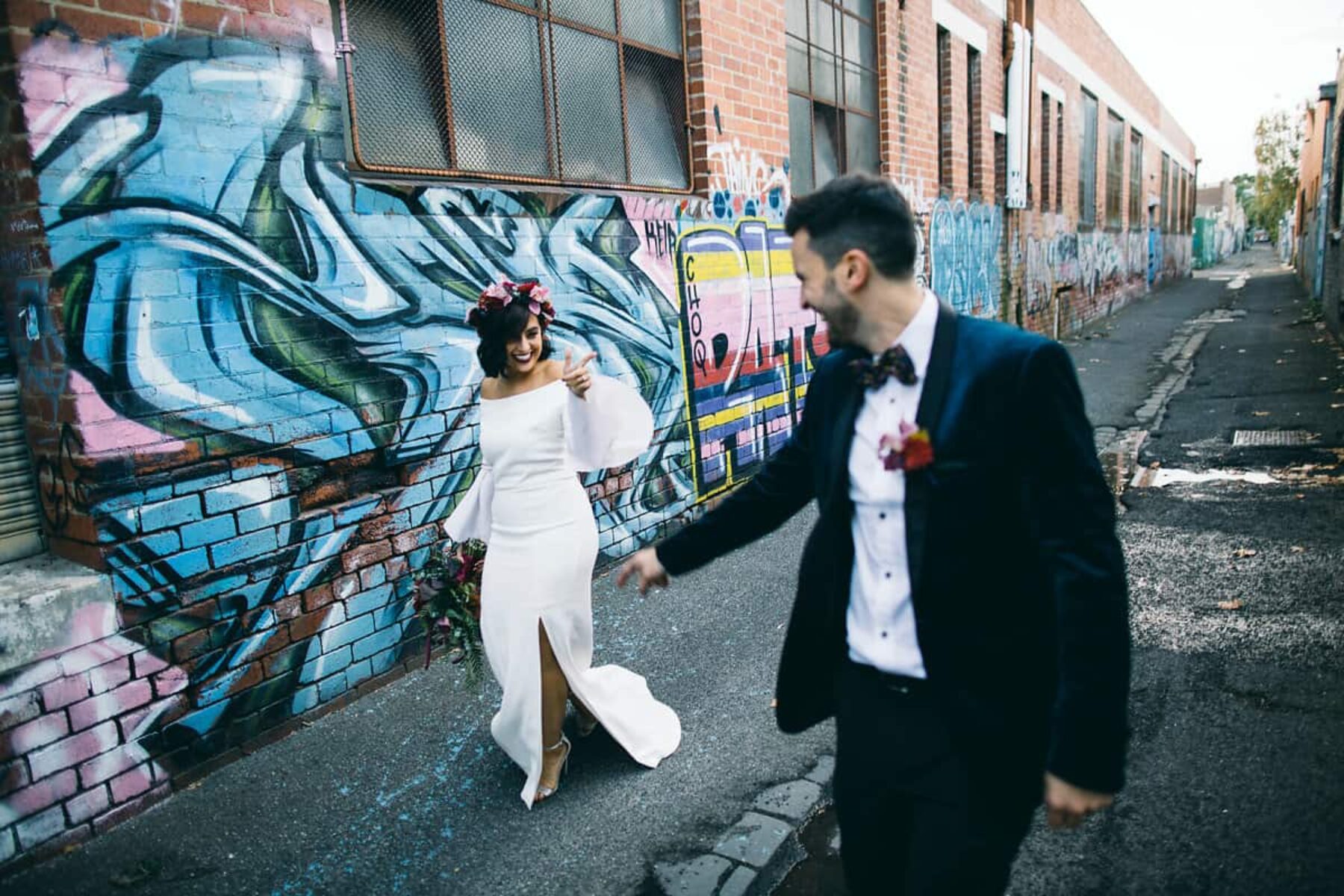 Modern Melbourne wedding by Leo Farrell Photography