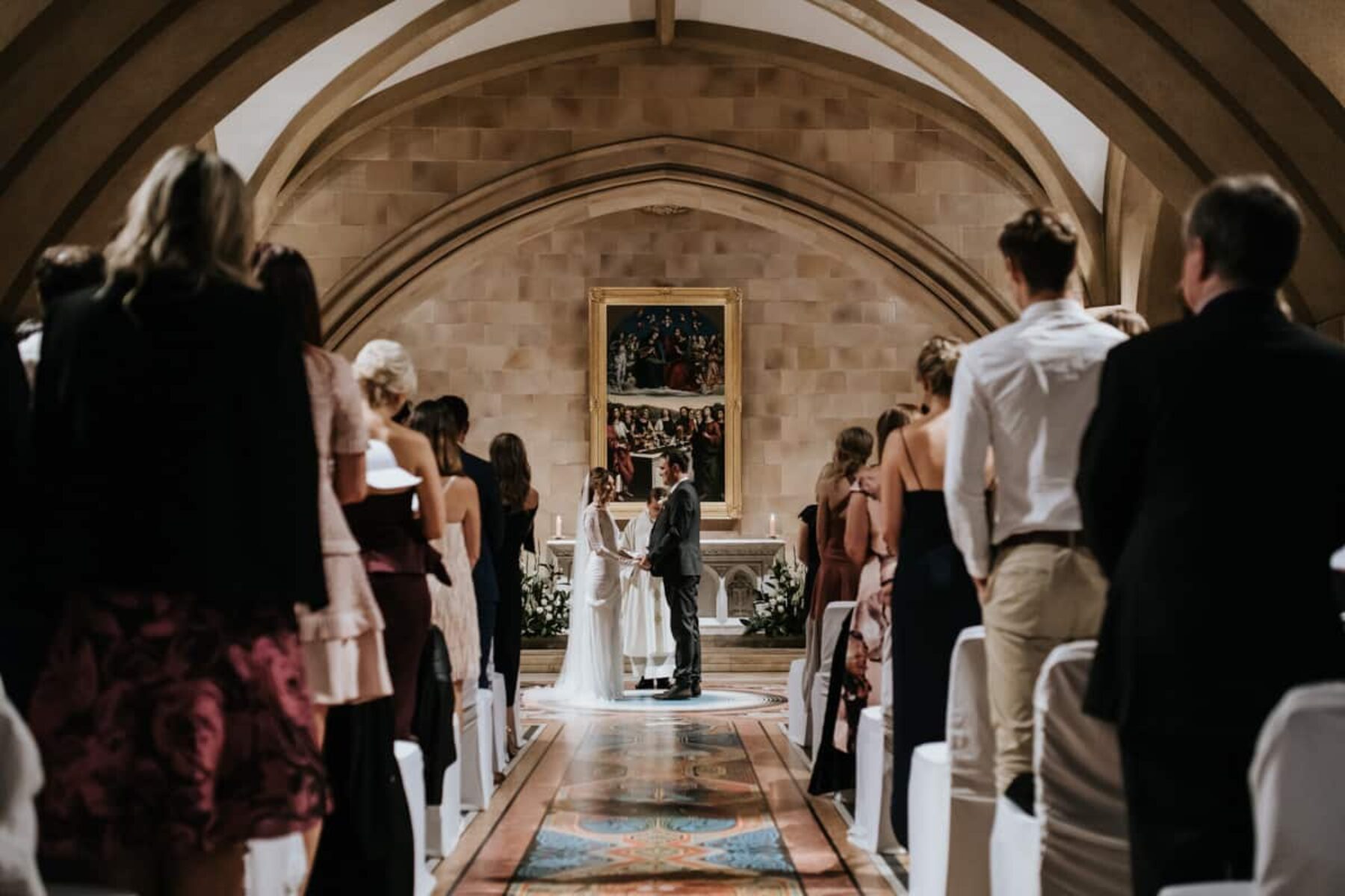 St Mary's Cathedral weddin Sydney - photography by Damien Milan