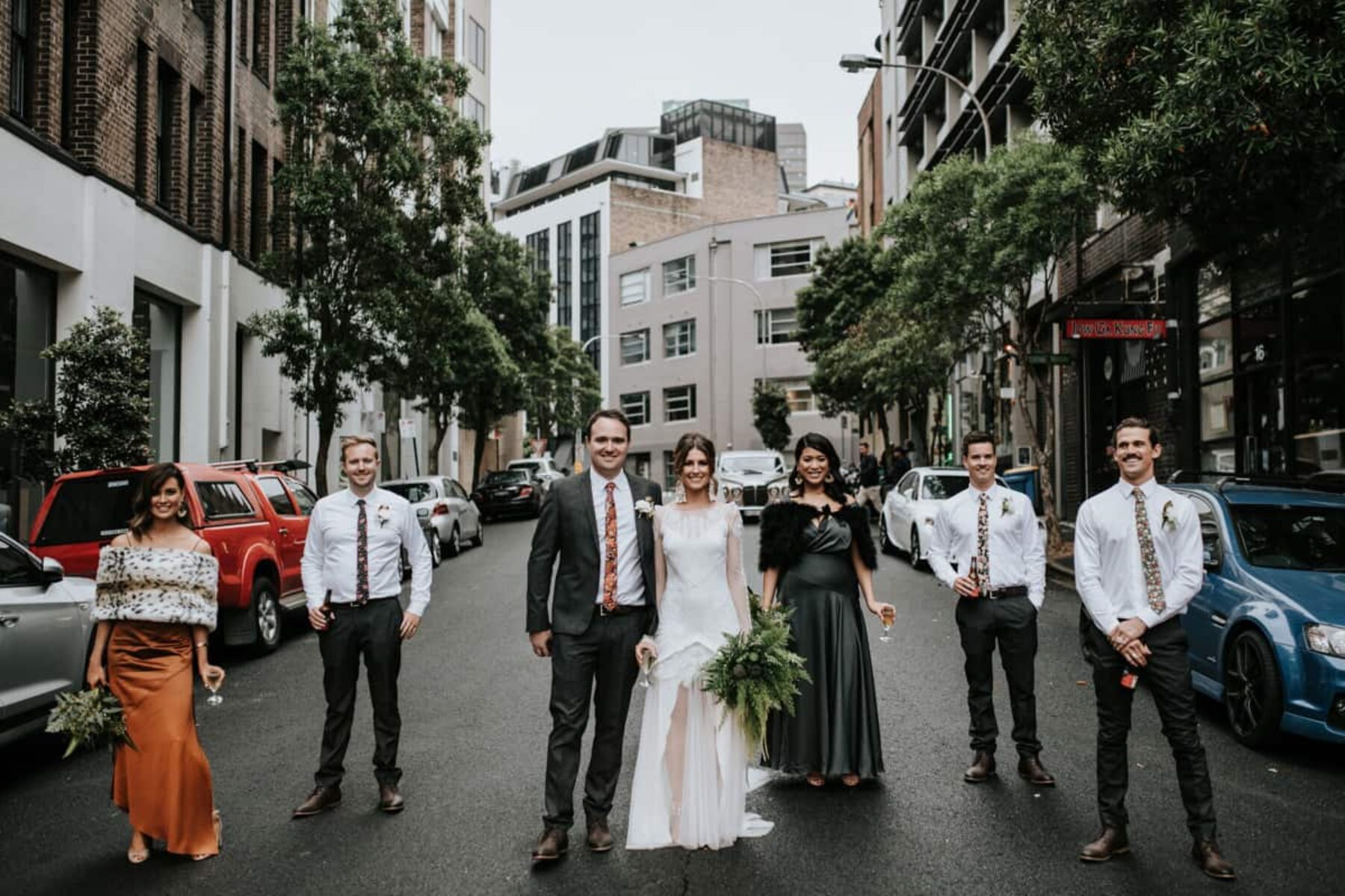 trendy Surry Hills wedding - photography Damien Milan