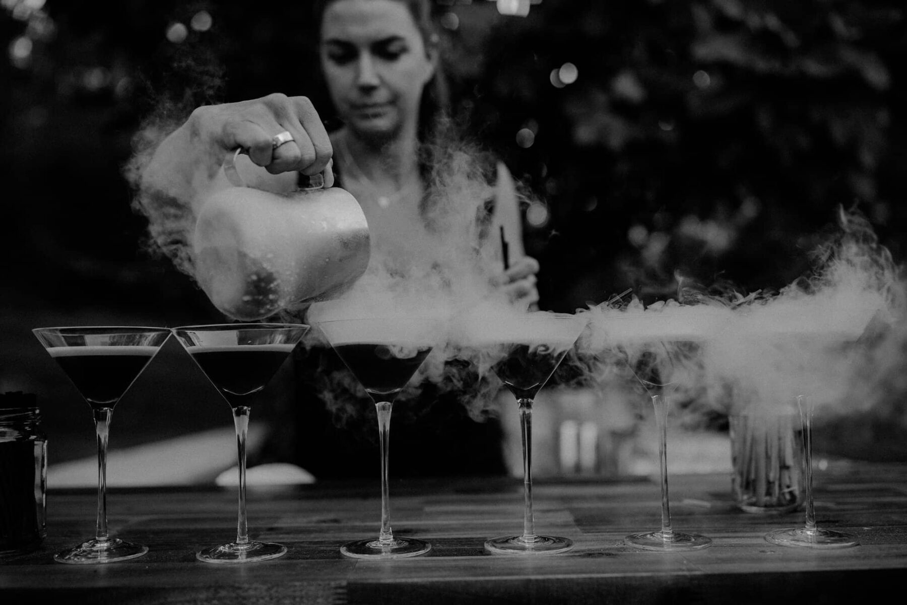dry ice cocktails