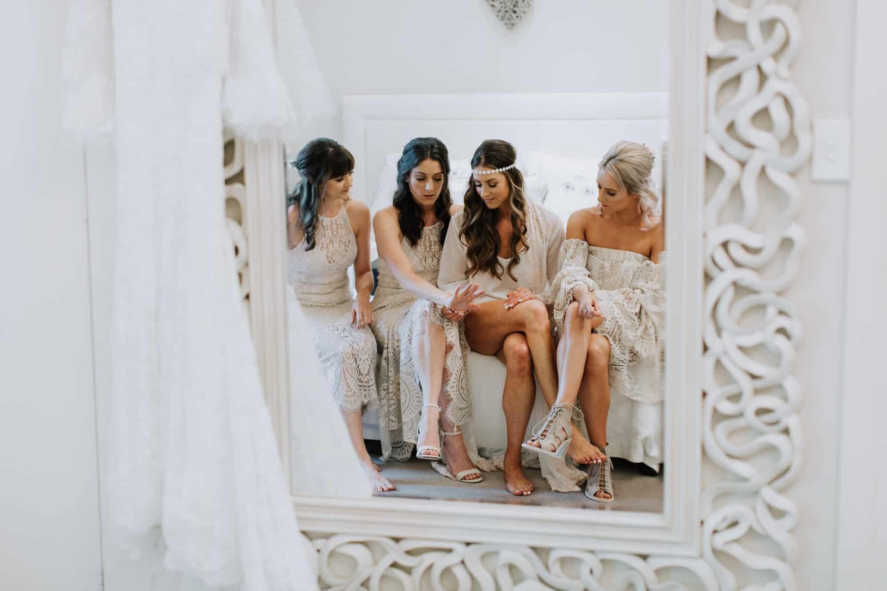 boho bridesmaids