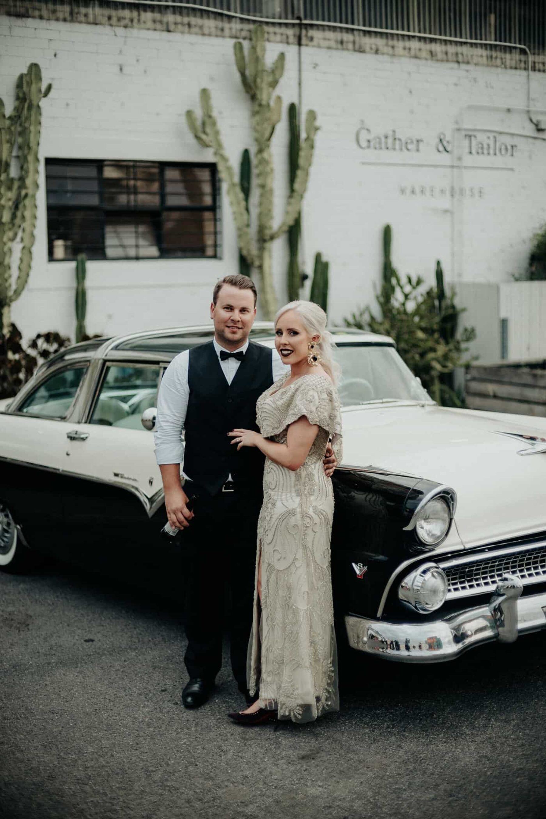 Melbourne warehouse wedding at Gather & Tailor