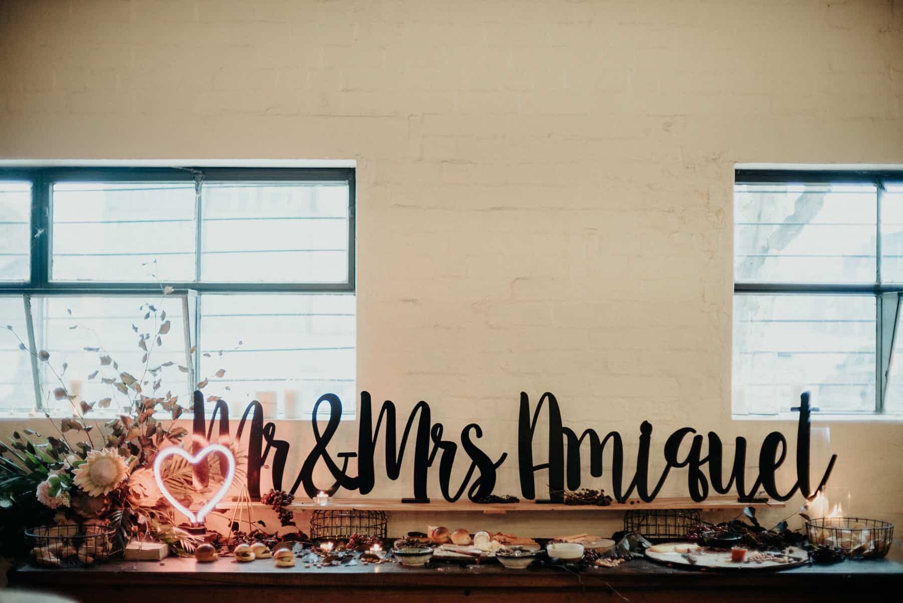 Melbourne warehouse wedding at Gather & Tailor