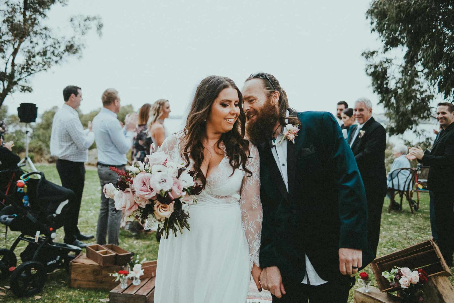 industrial Perth wedding at Fridays Studio - photography by Tanya Voltchanskaya