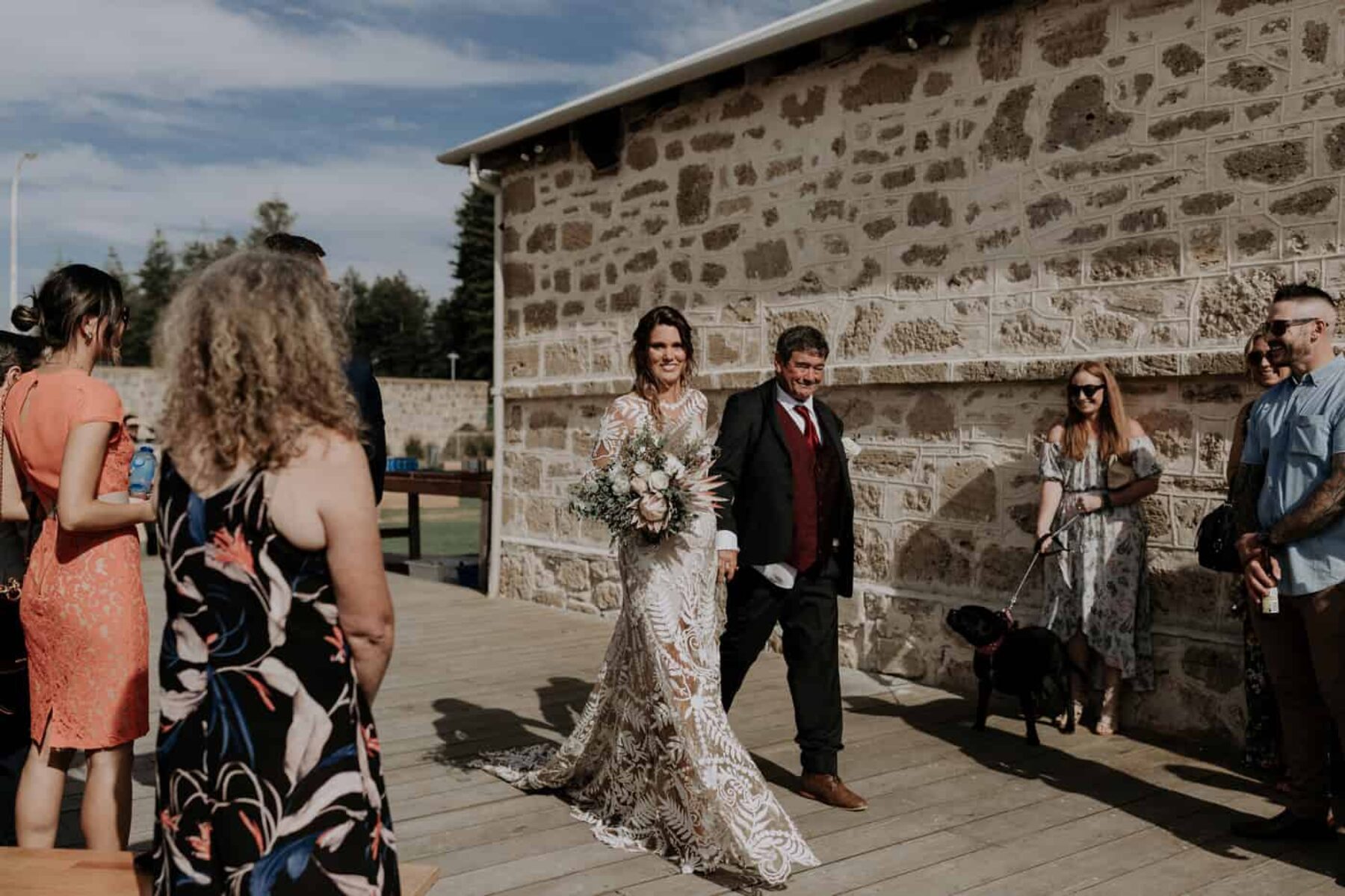 Fremantle wedding at Kidogo Arthouse - photography by Alexandra Cohen