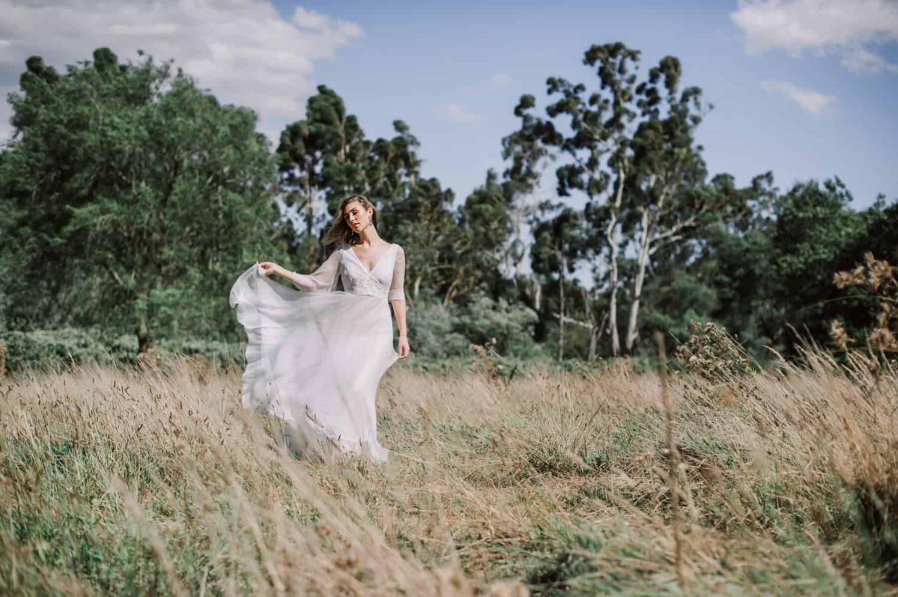 bridal separates collection by Melbourne designer Cathleen Jia