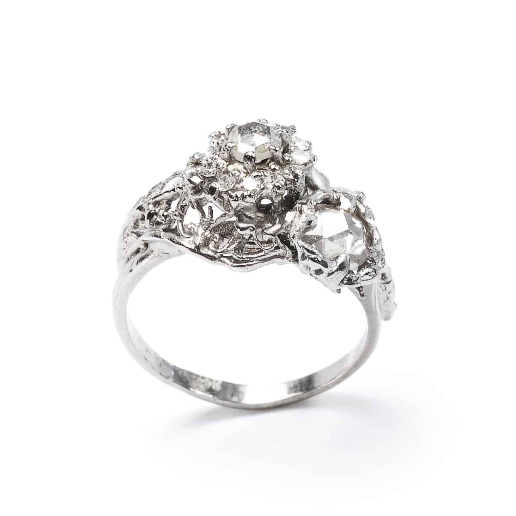 Art Deco Ring diamond by Julia Deville