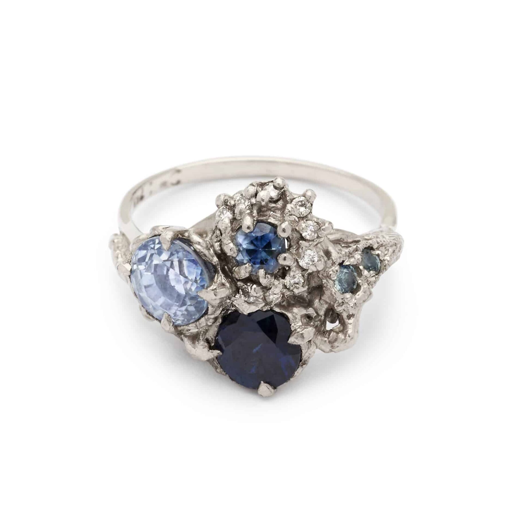 Tripe Cluster Blueberry ring by Julia Deville