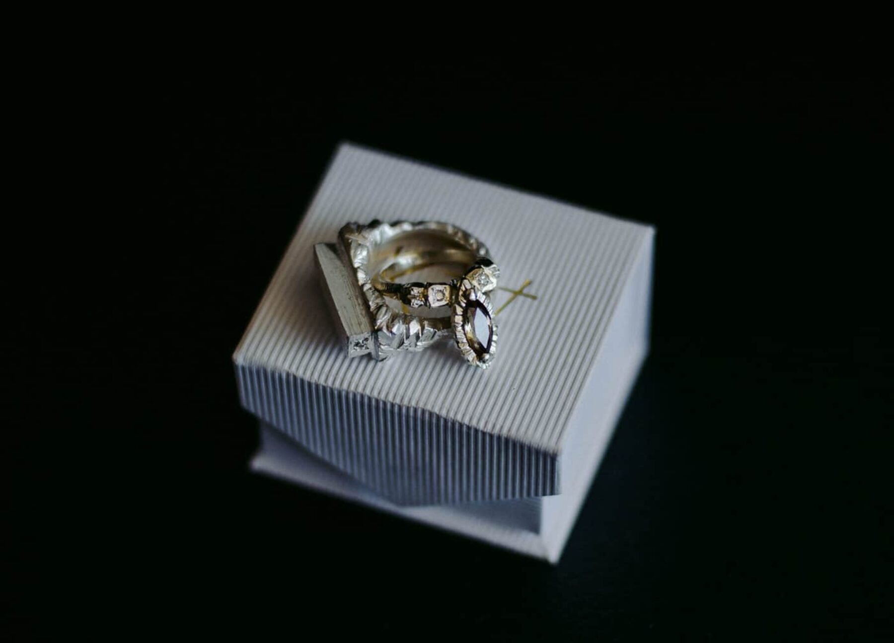 handmade engagement ring by Melbourne jeweller Kim Victoria