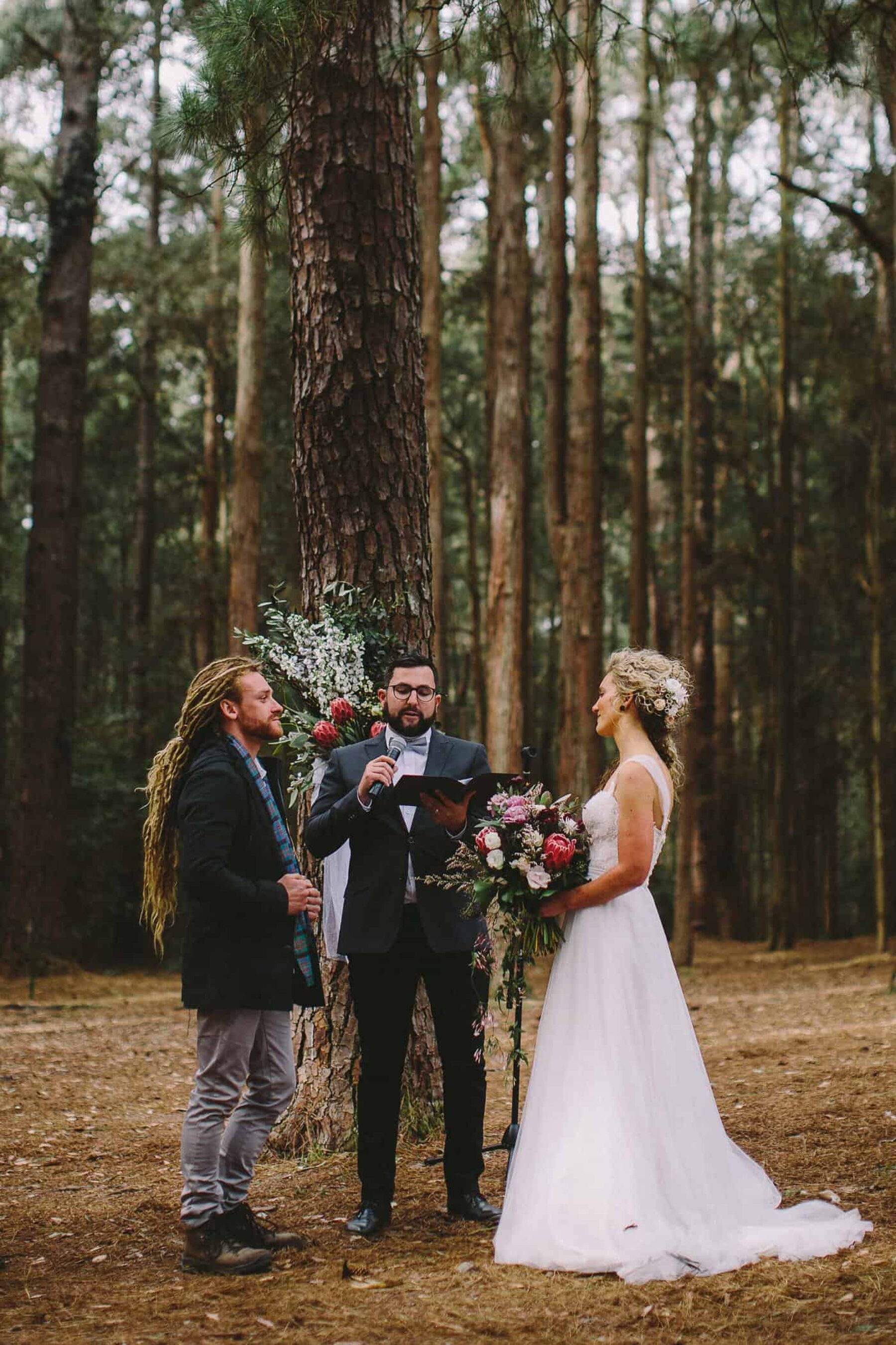 Adventure-filled Watagans forest wedding NSW