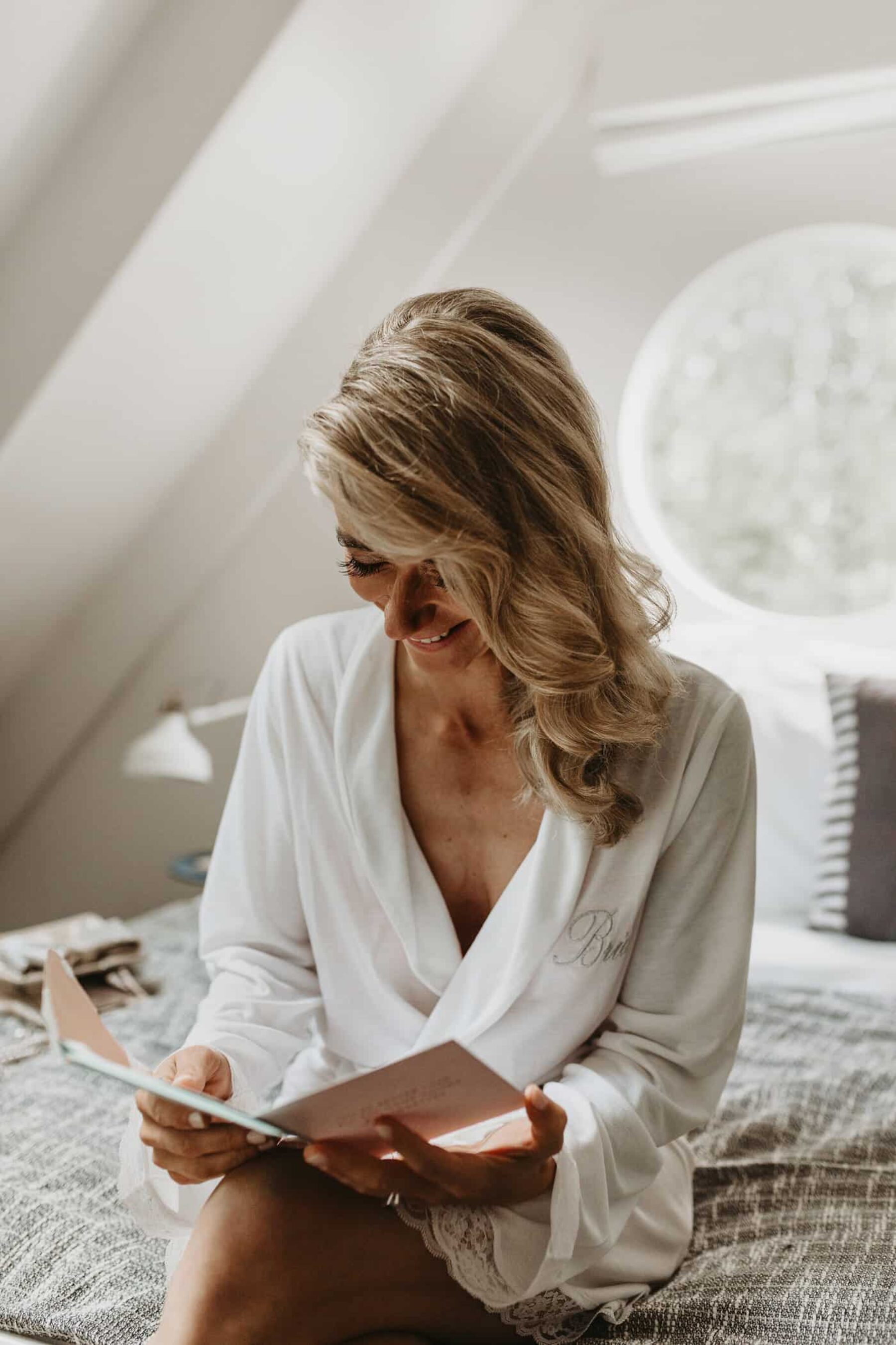 bride getting ready