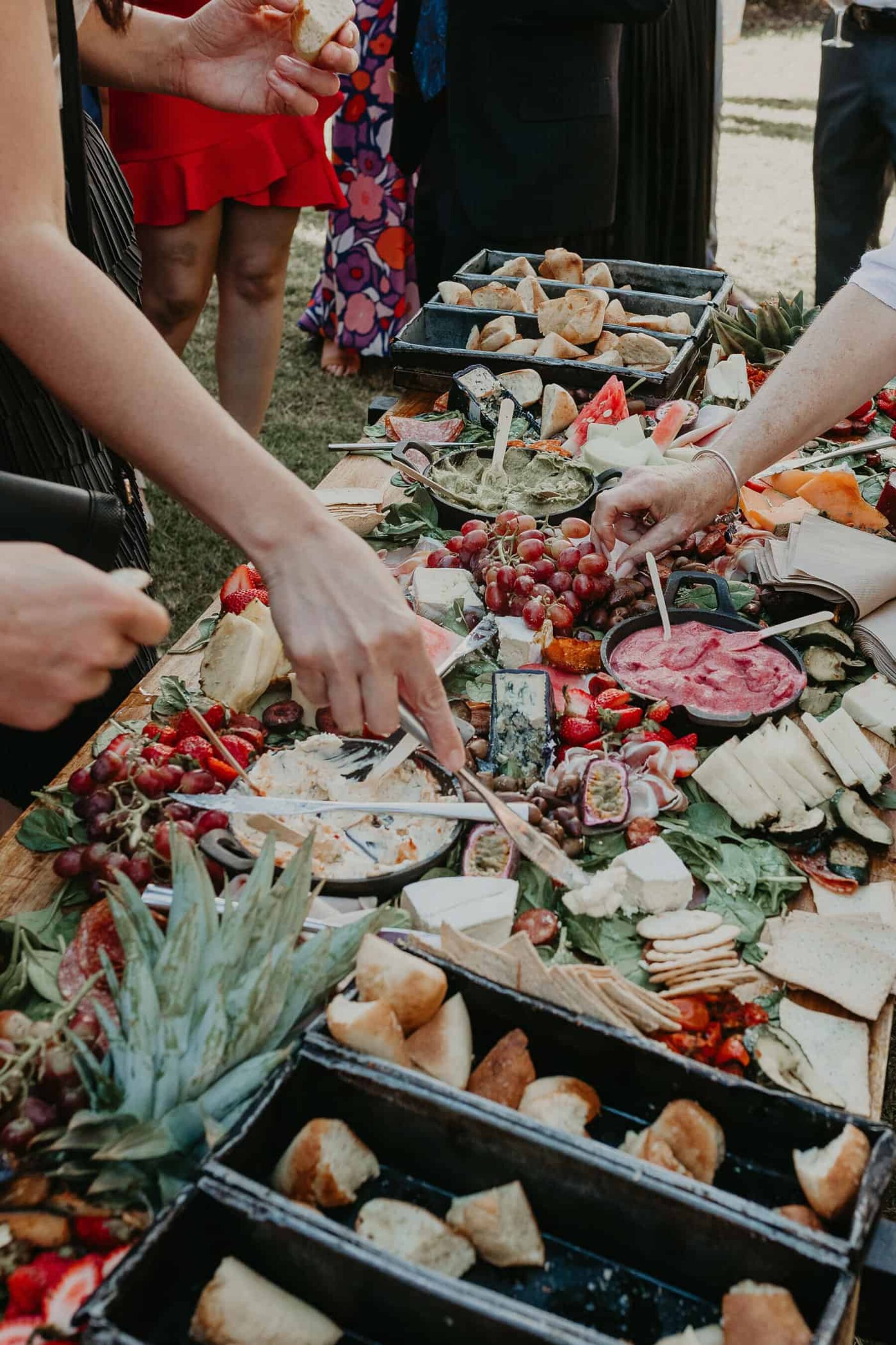 antipasto grazing table