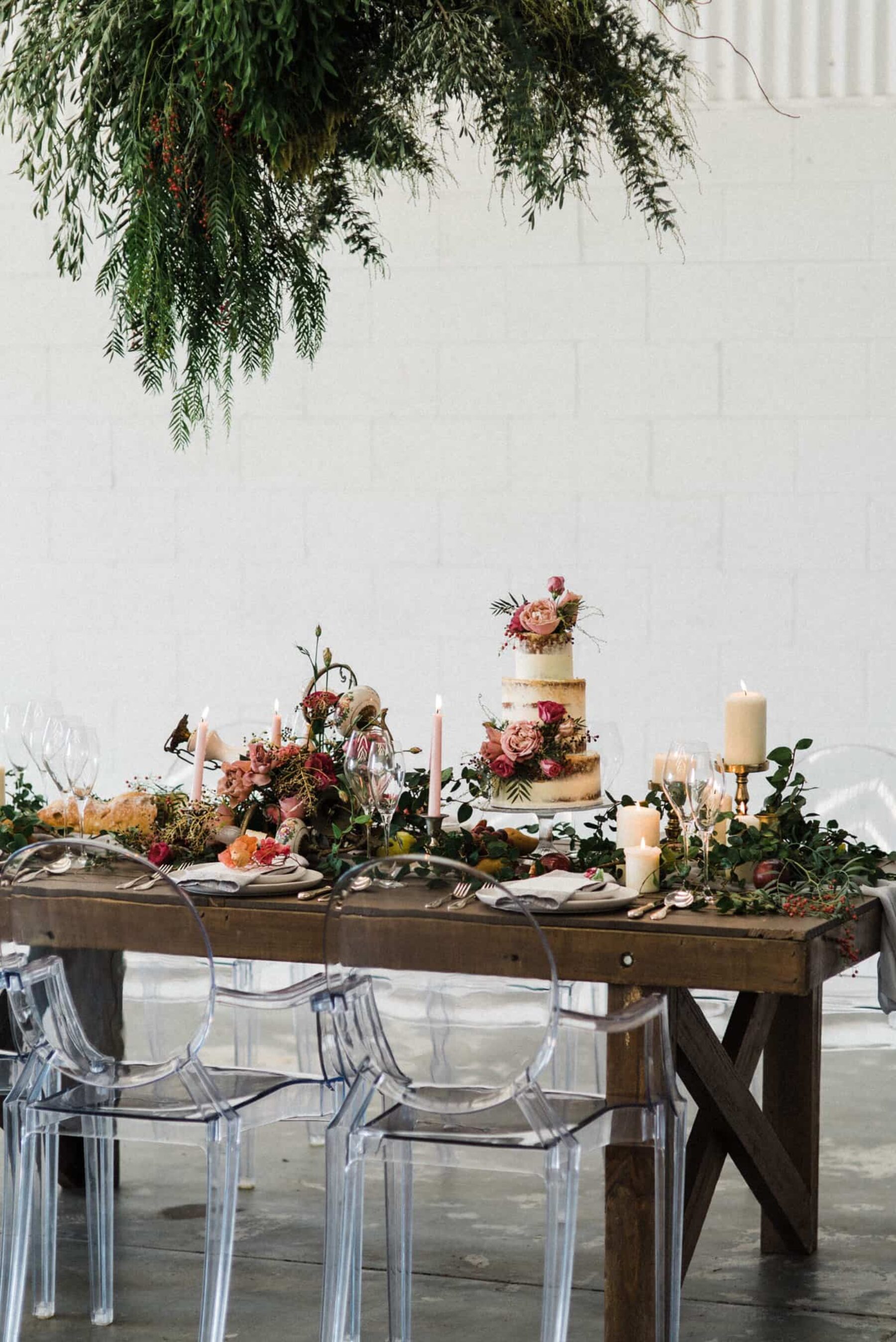 rustic provincial table setting