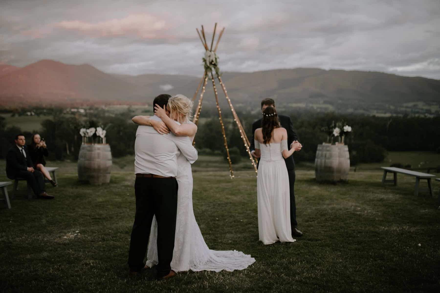 Yarra Valley winery wedding at Riverstone Estate - photography by Enchanted Weddings