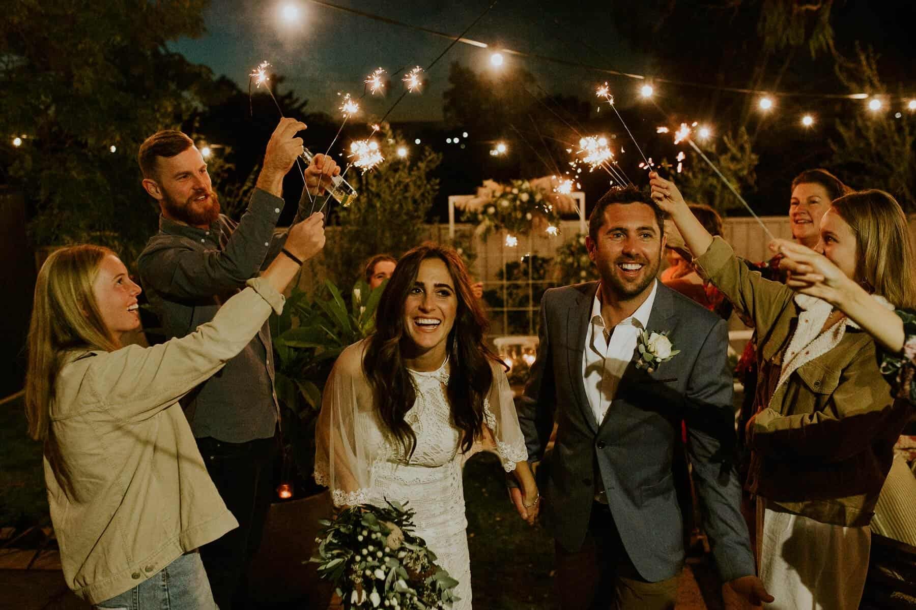 Chloe & Jim Tied the Knot in Their Own Backyard - Nouba Weddings ...