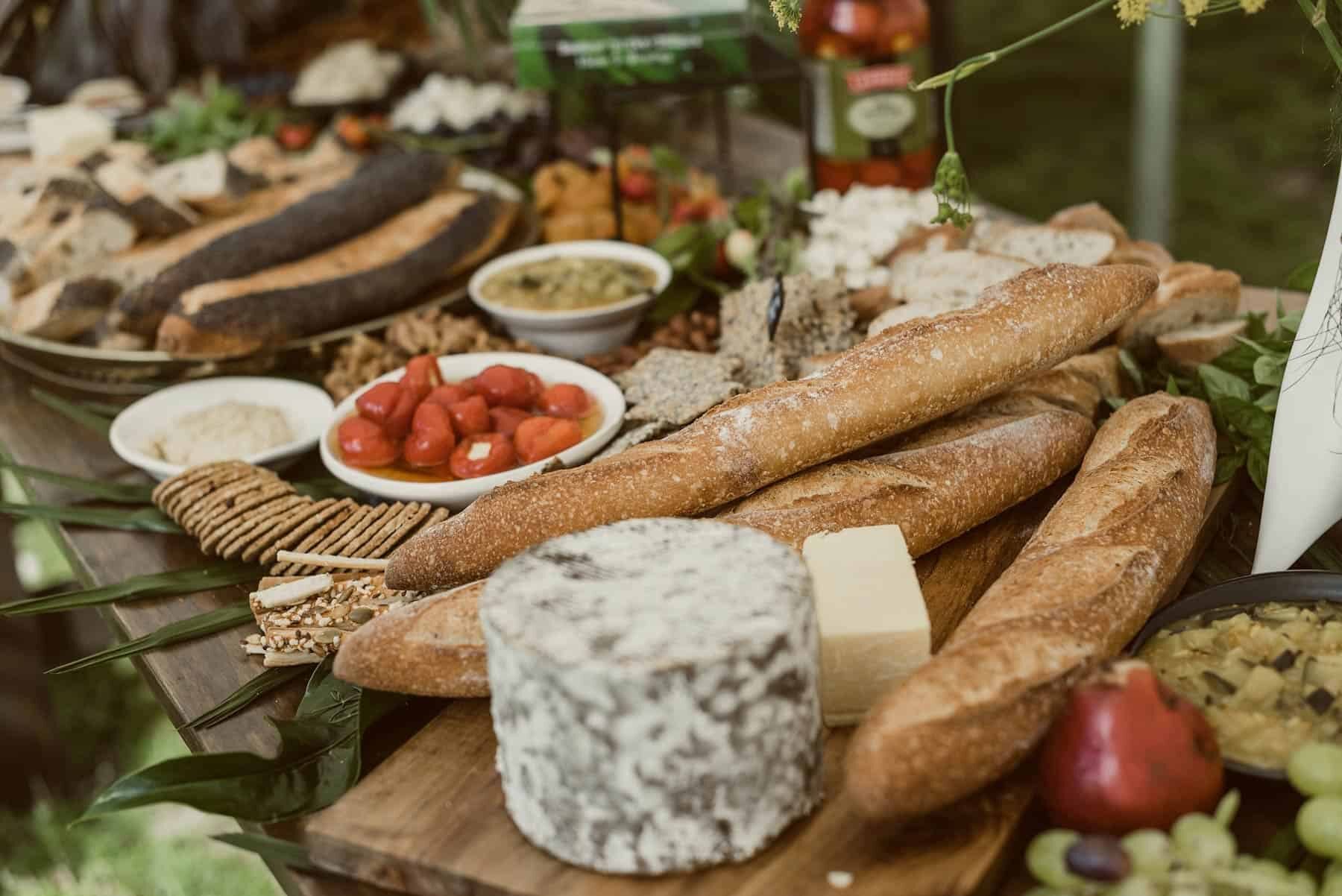 huge DIY grazing table