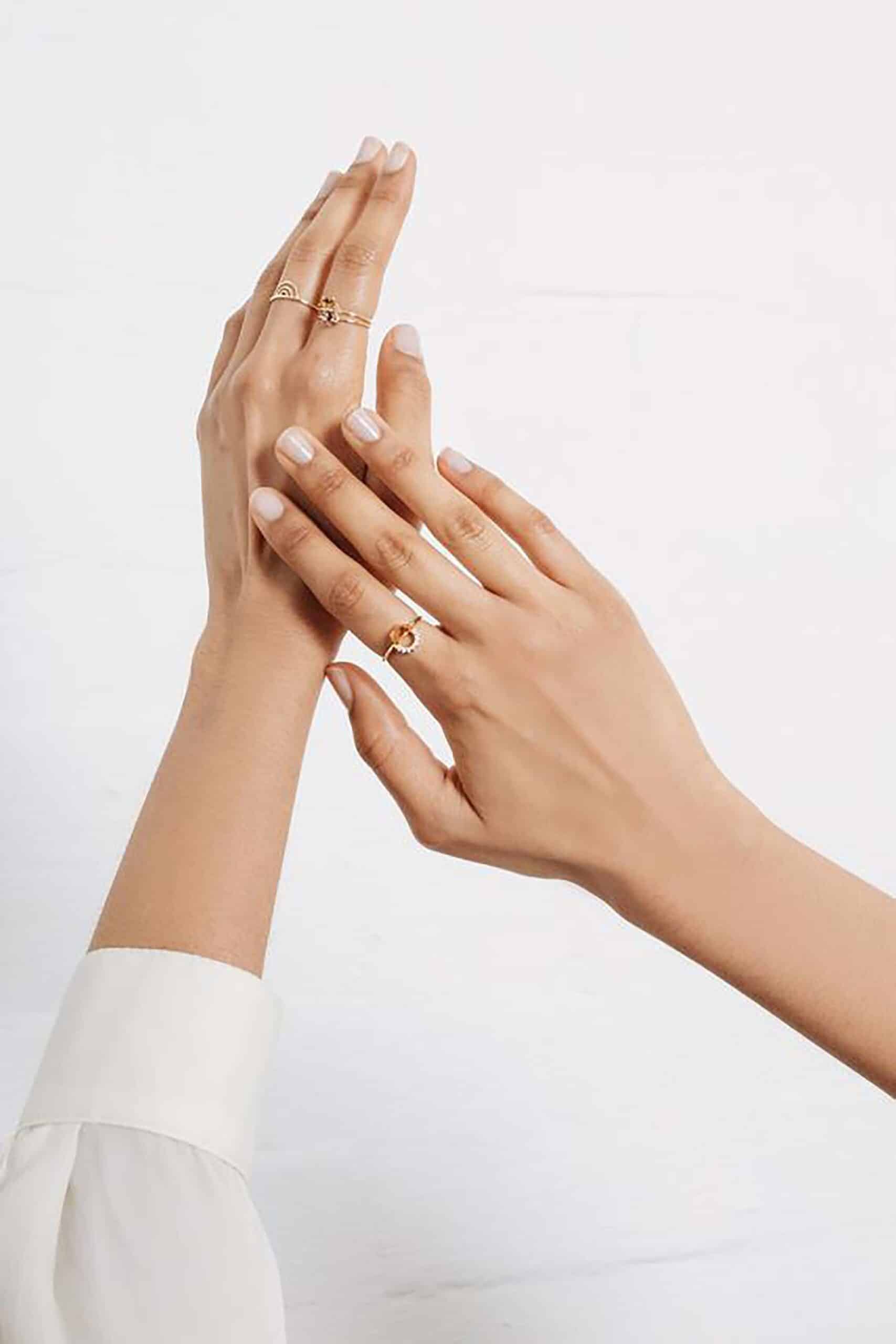 Sienna Ring | Citrine & White Diamonds