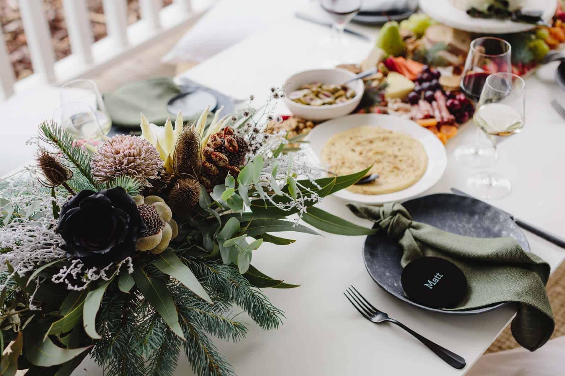 a modern Australian Christmas lunch