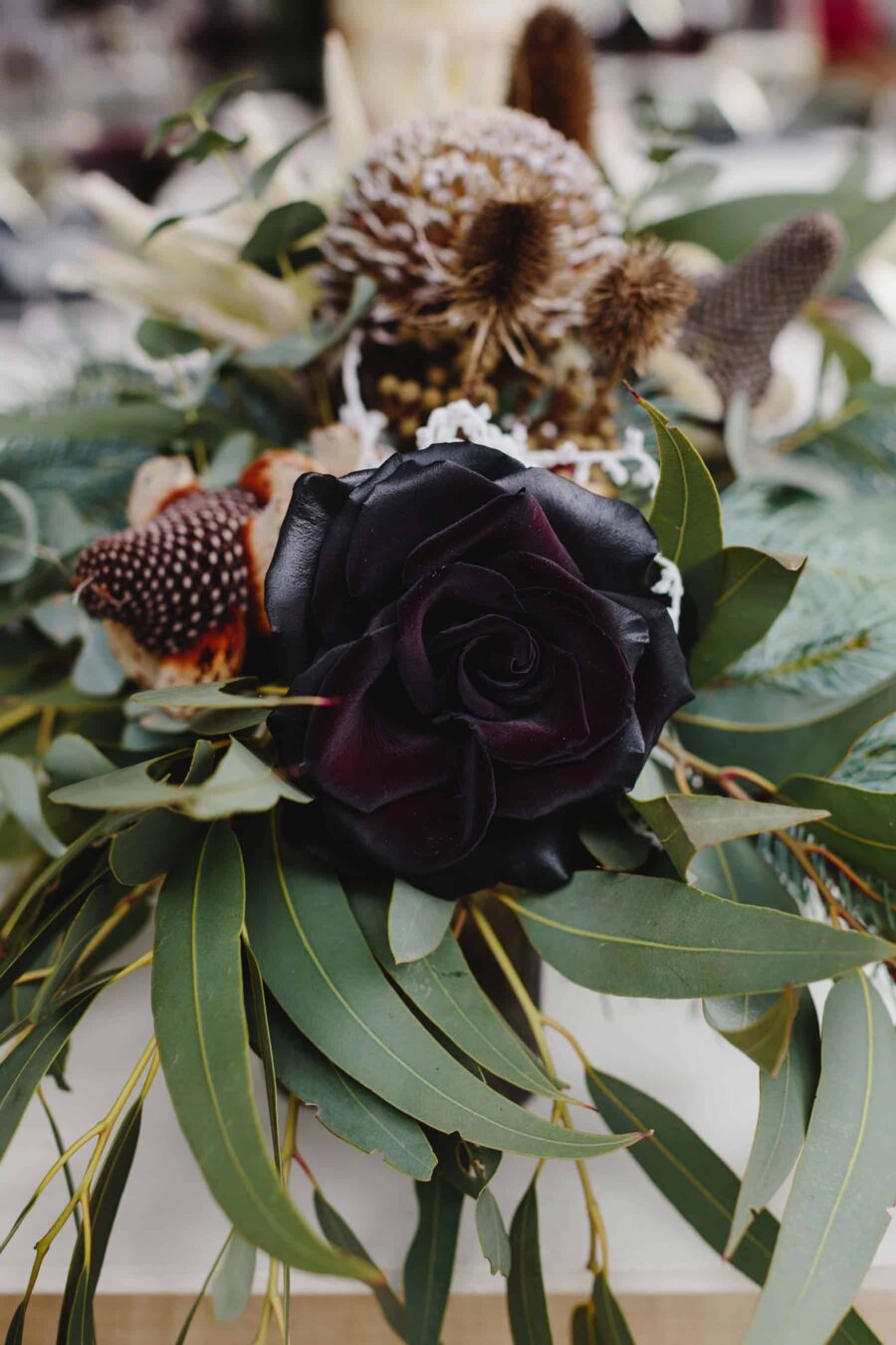 native Australian flowers for a modern Christmas lunch