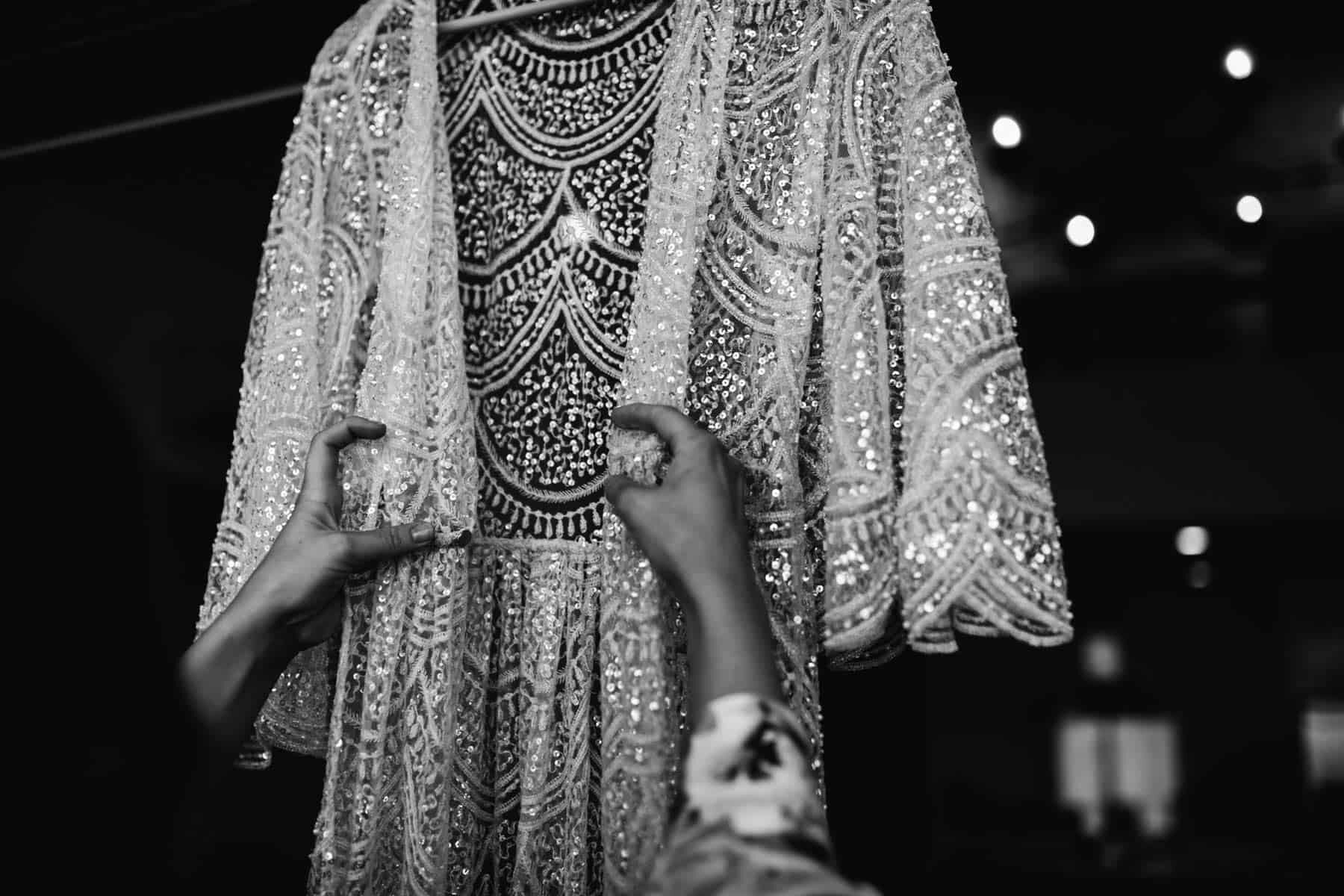 boho sequin wedding dress by Ritual