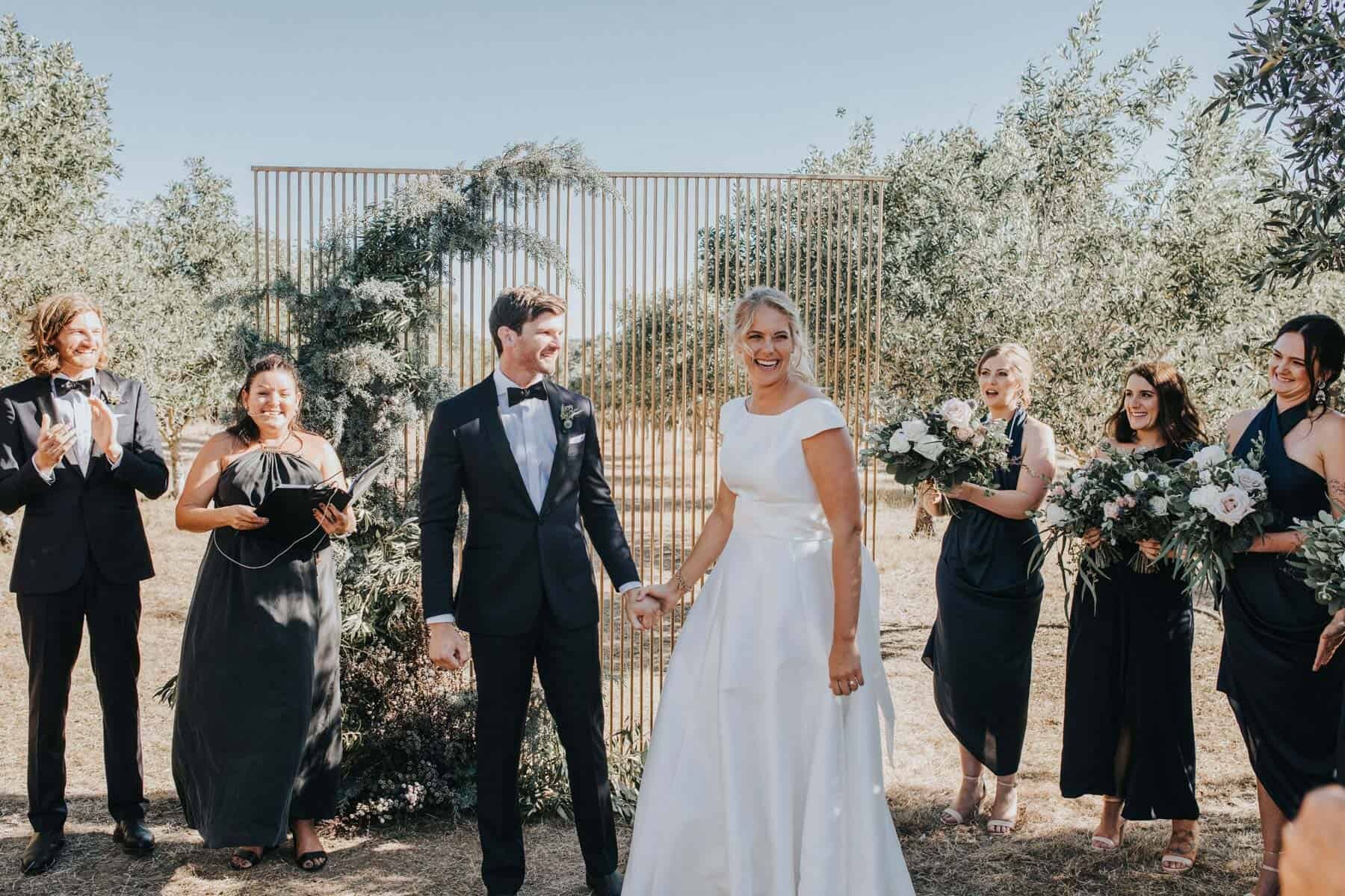 'Ocean Harvest' farm wedding at Olio Bello in Margaret River