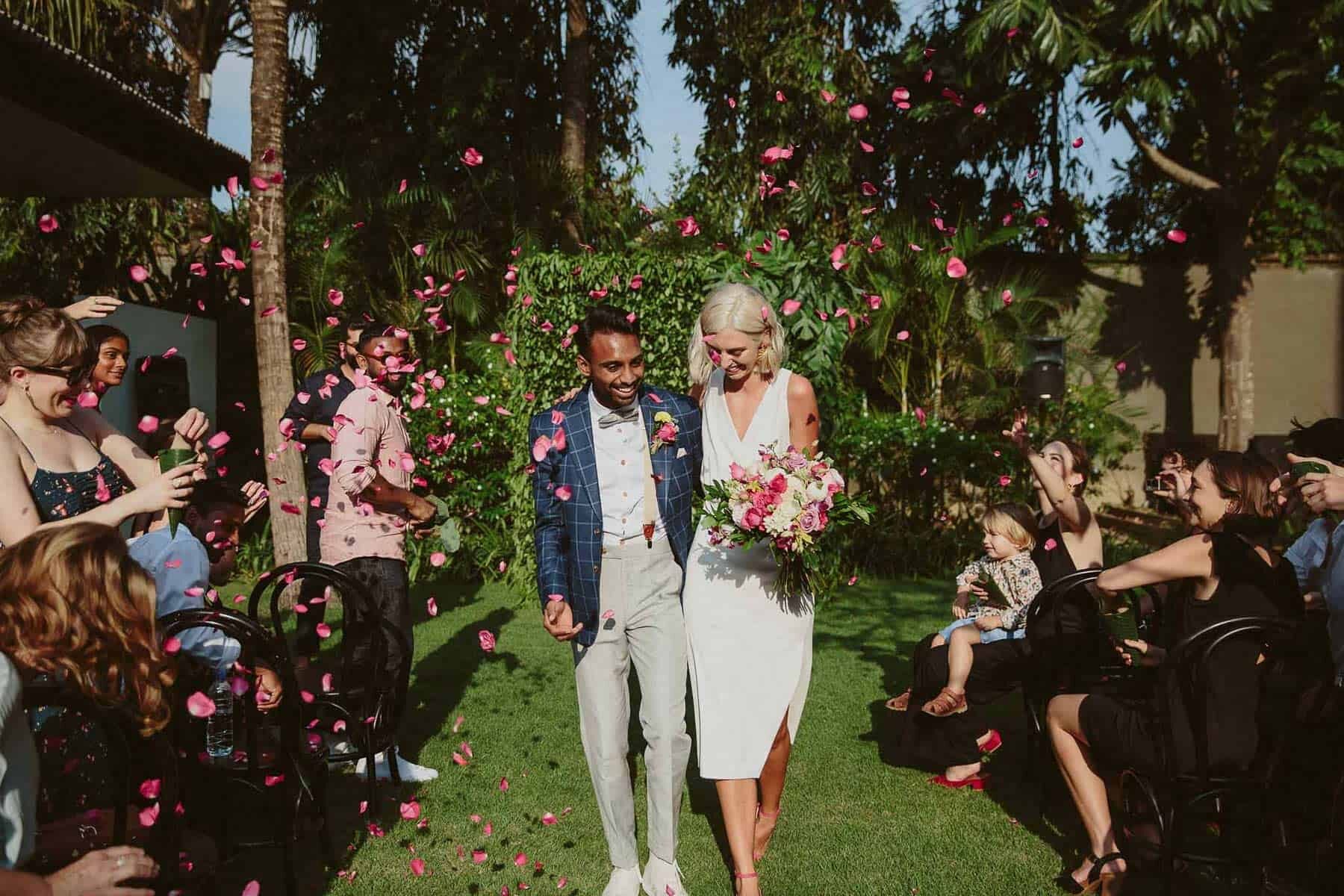 Tropical Luxe wedding in Canggu, Bali