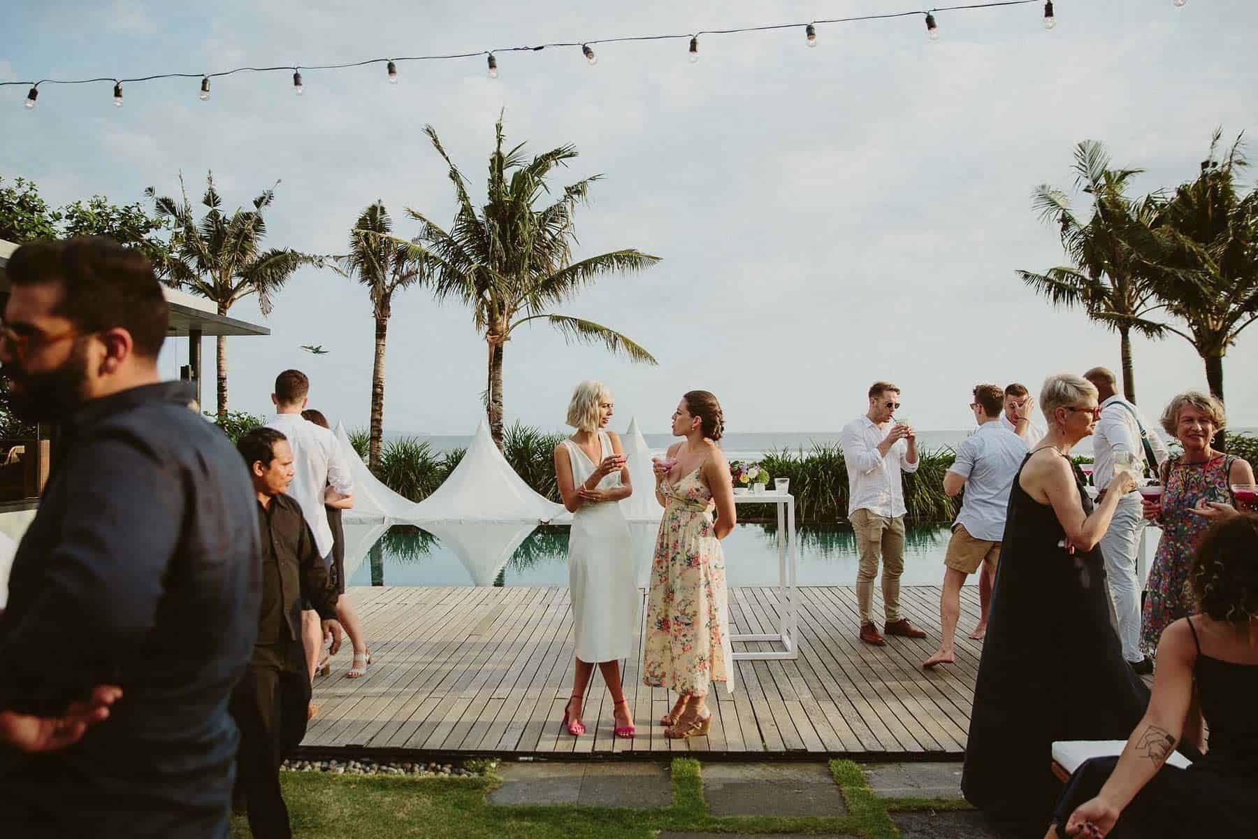 Tropical Luxe wedding in Canggu, Bali